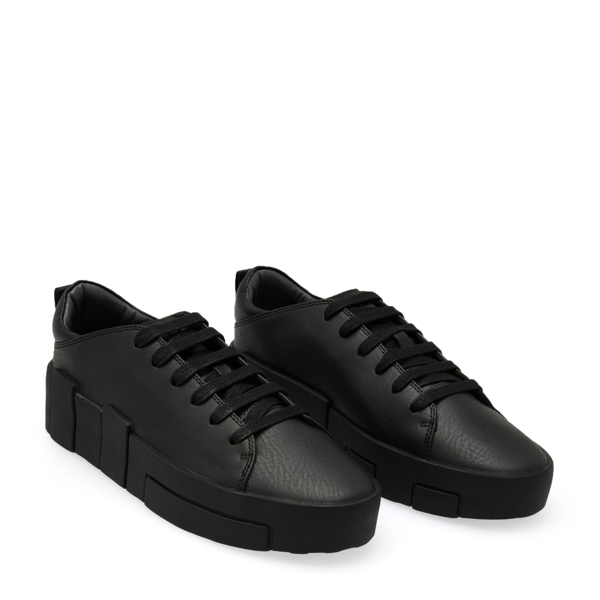 

Leather sneakers, Black