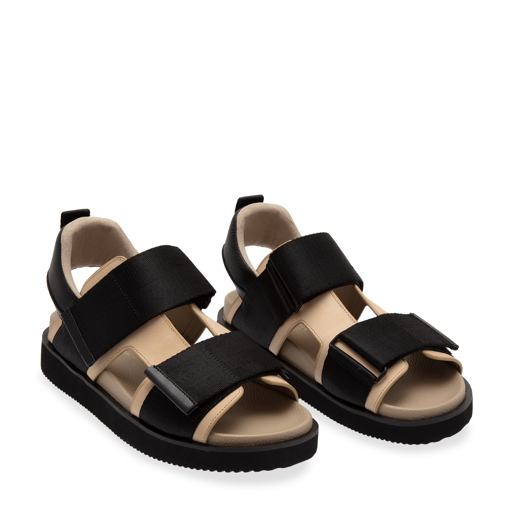 

Geo sandals, Brown