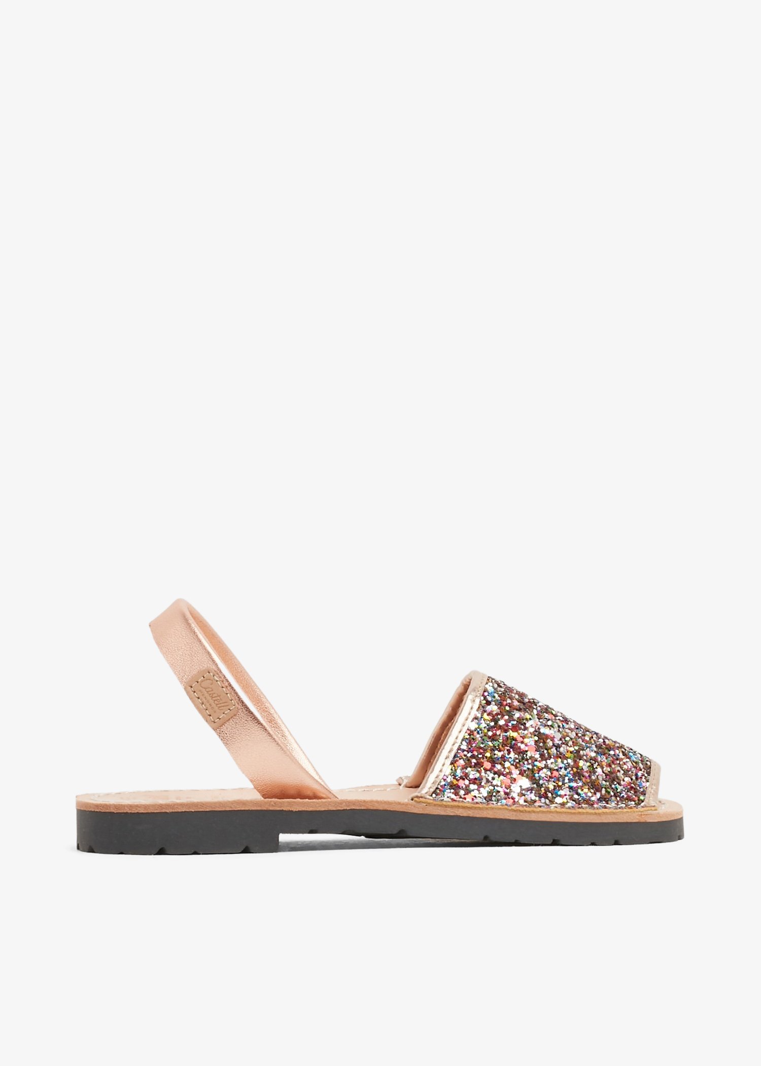 

Madona glitter sandals, Multicolored