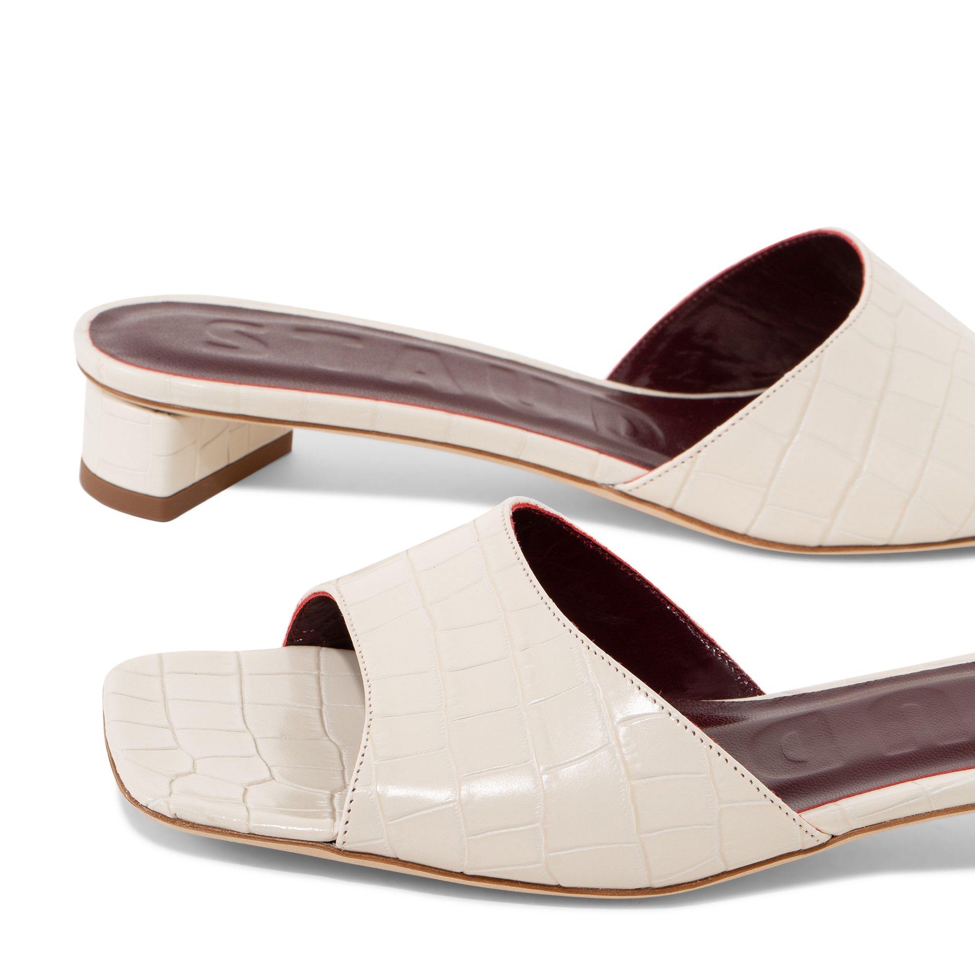 

Simone sandals, White