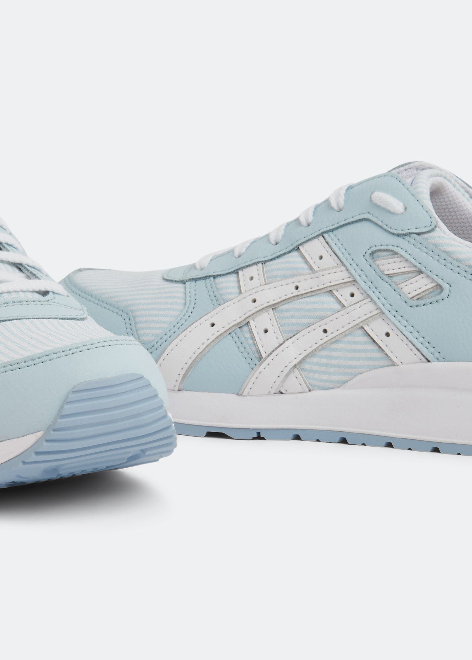 Asics baby blue best sale