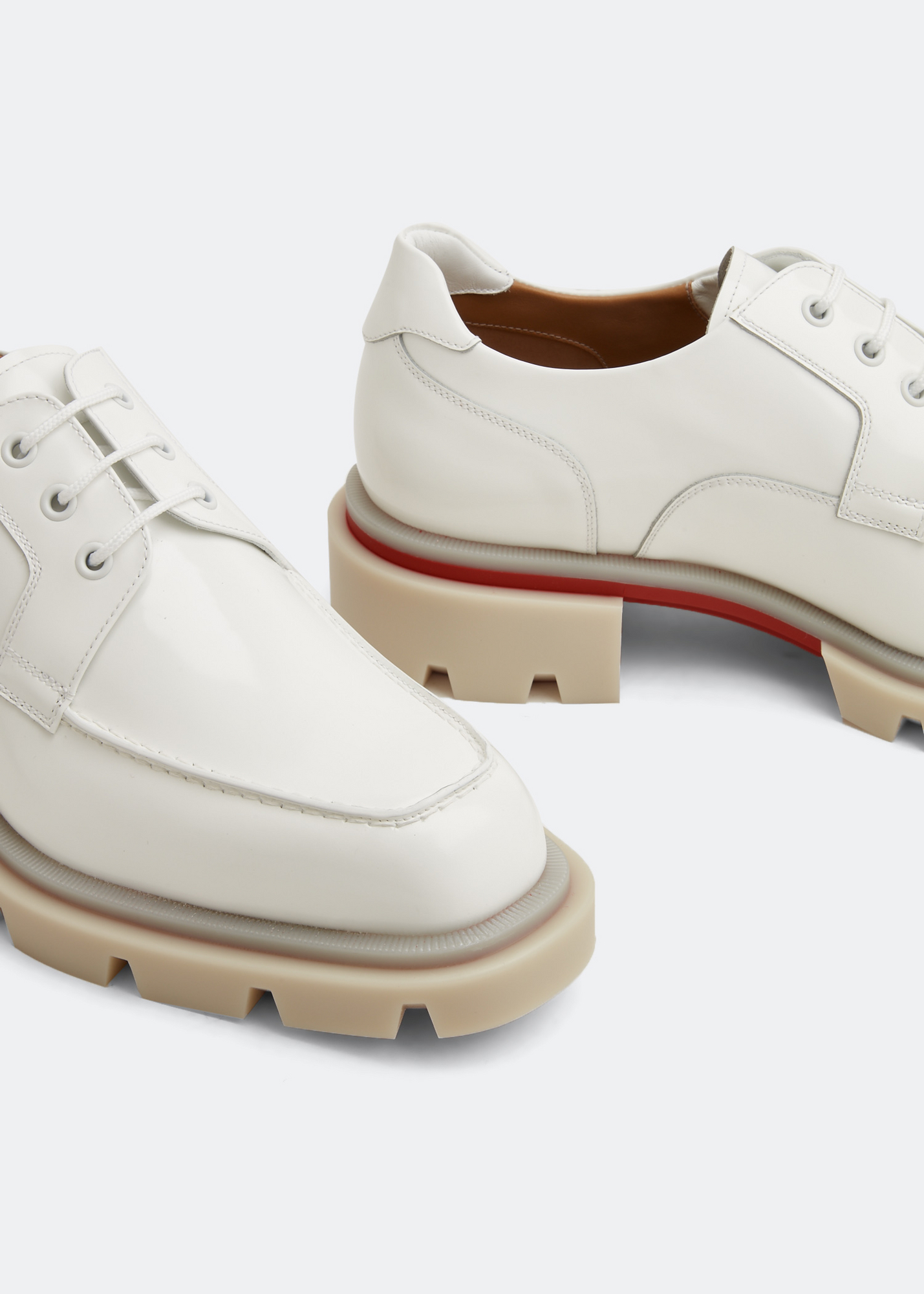 

Our Georges L Derby shoes, White