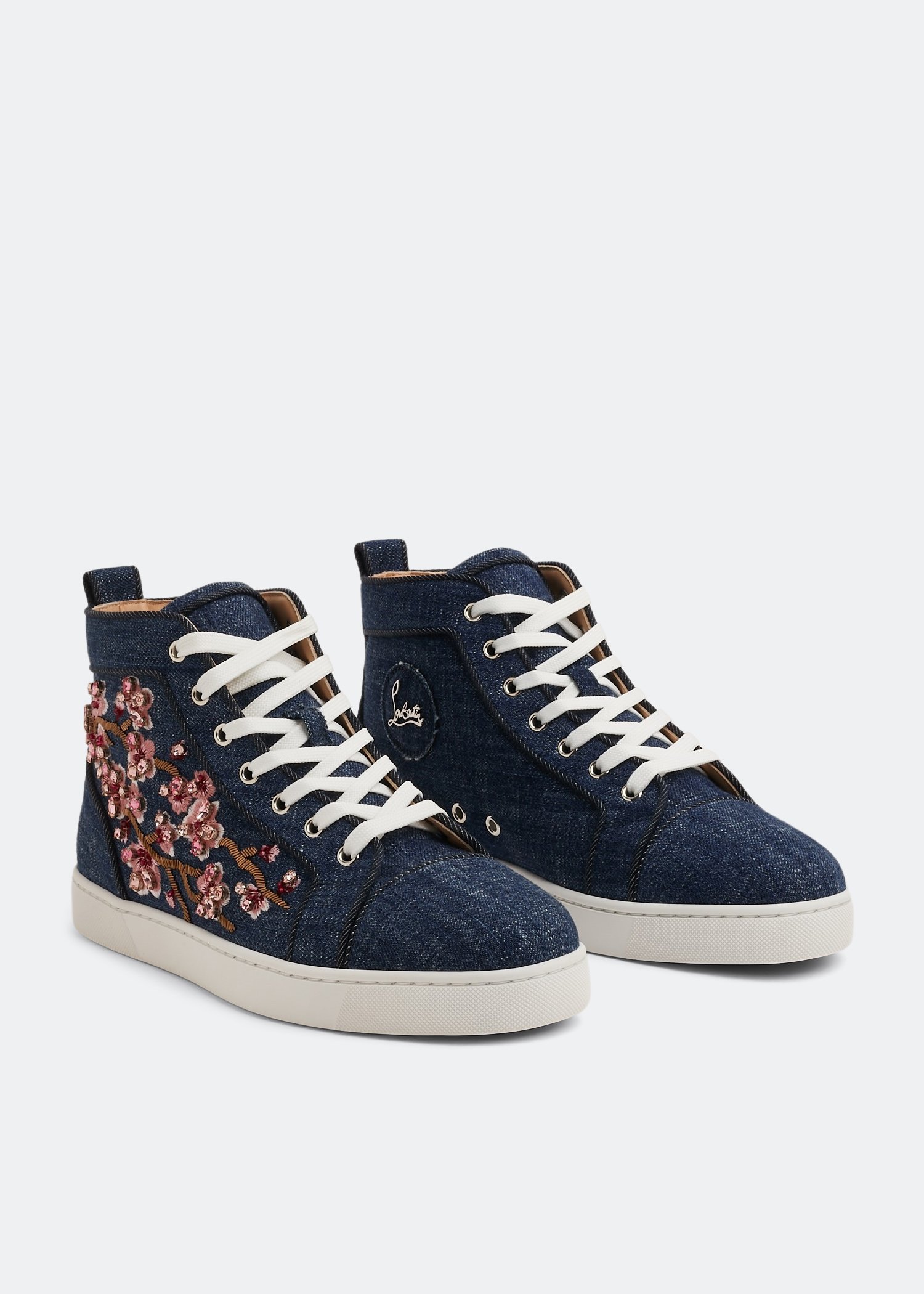 Christian Louboutin Louis Sakura sneakers for Men - Blue in KSA 