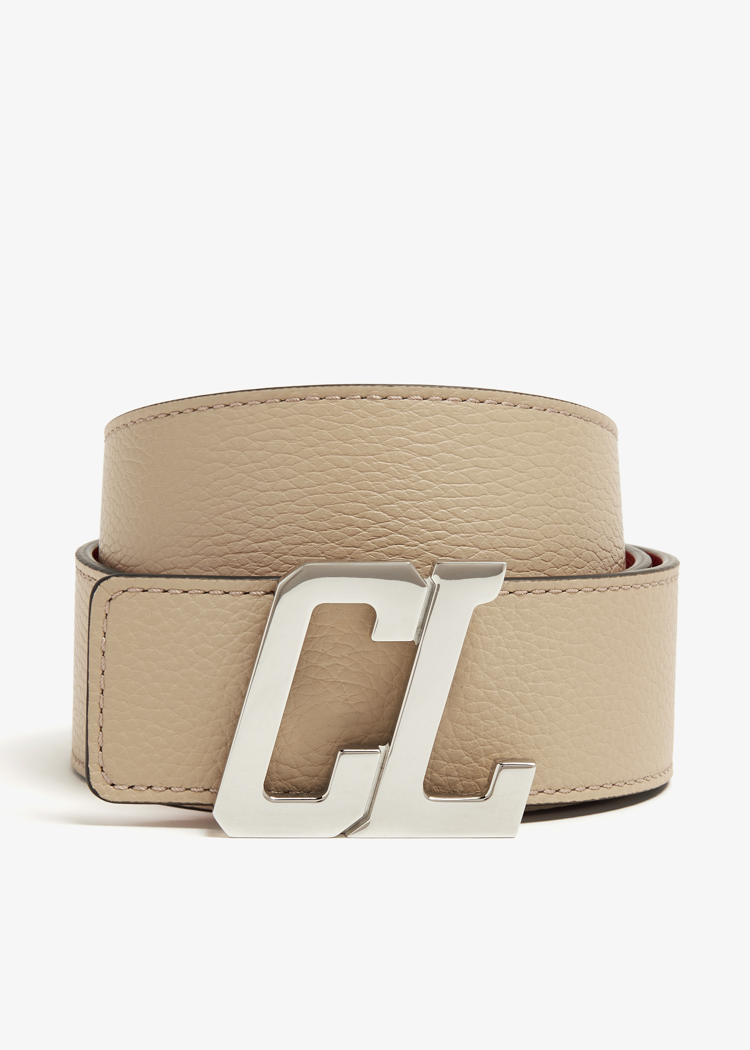 

Happy Rui CL Logo belt, Beige