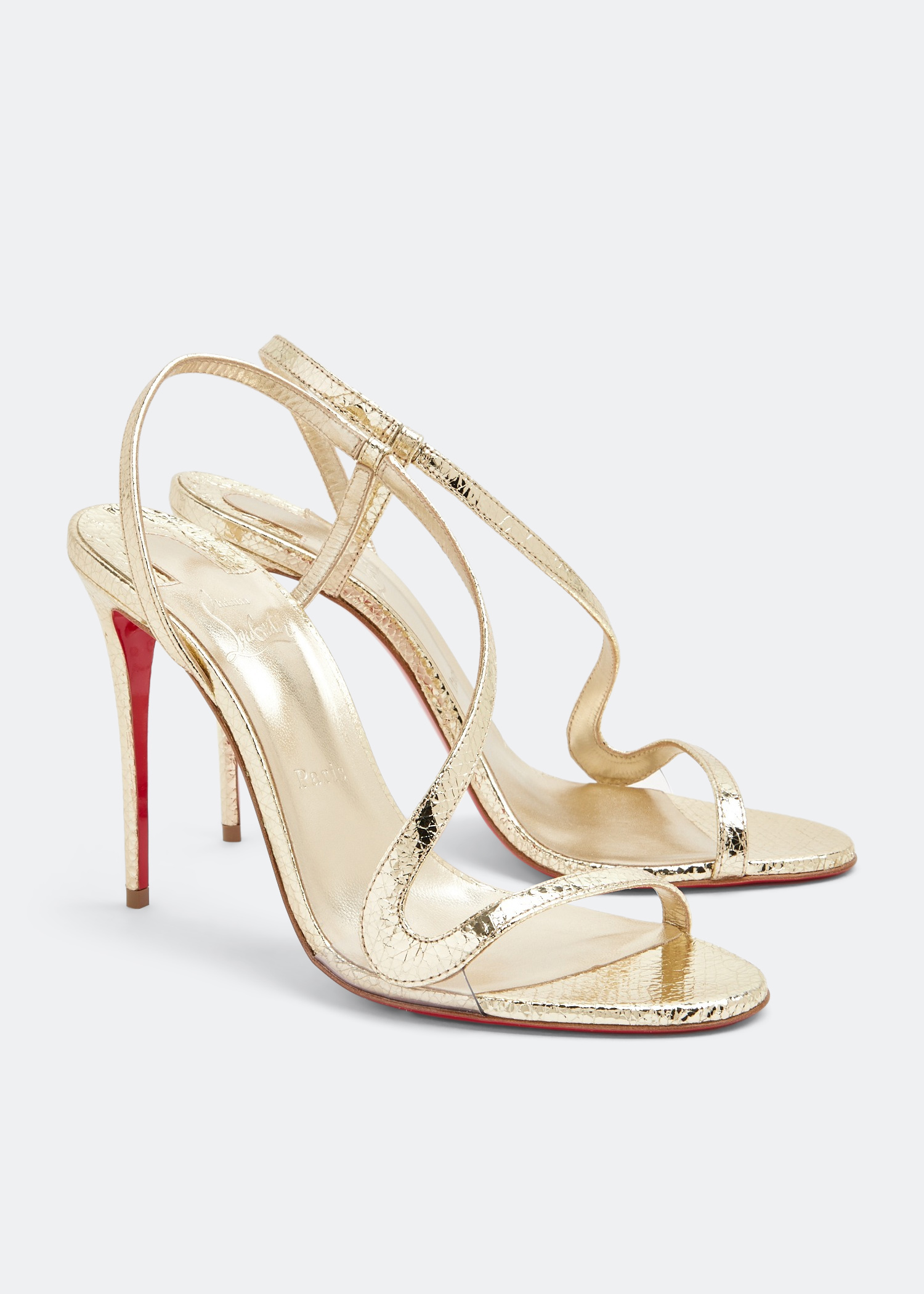 Christian Louboutin Rosalie sandals for Women Gold in UAE