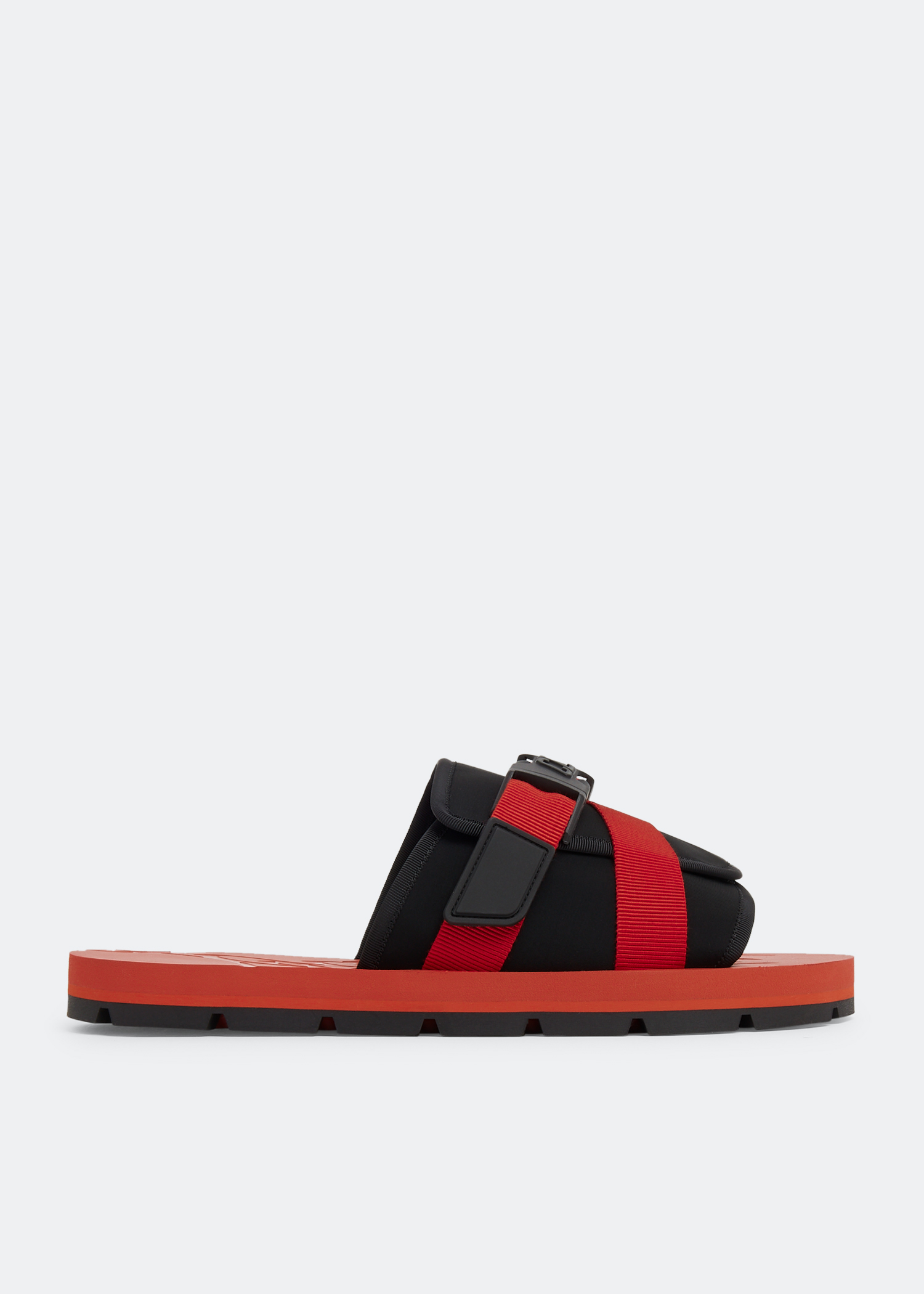 Christian Louboutin Siwa Clip sandals for Men Red in UAE Level