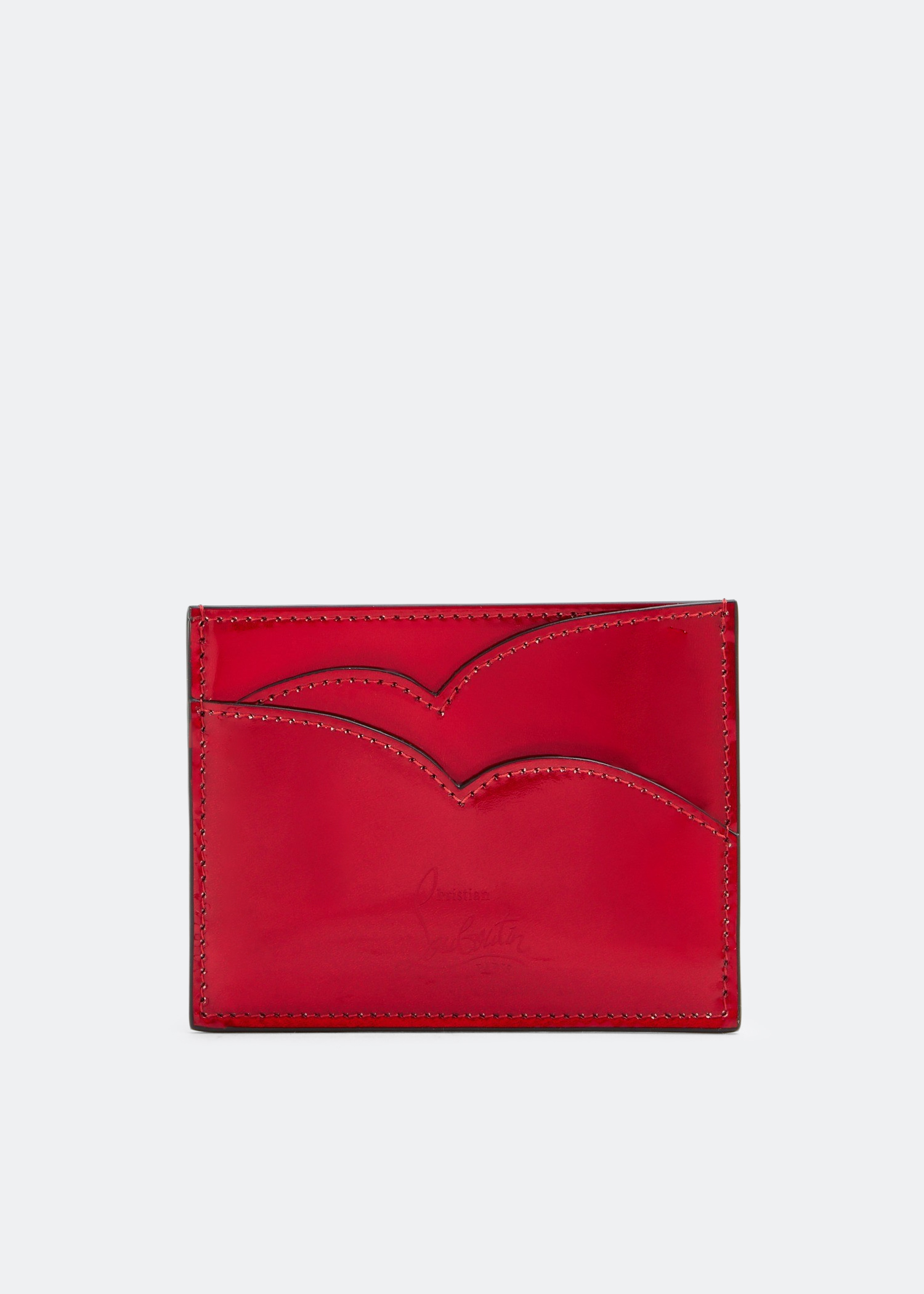 Christian Louboutin Hot Chick Patent Leather Card Holder