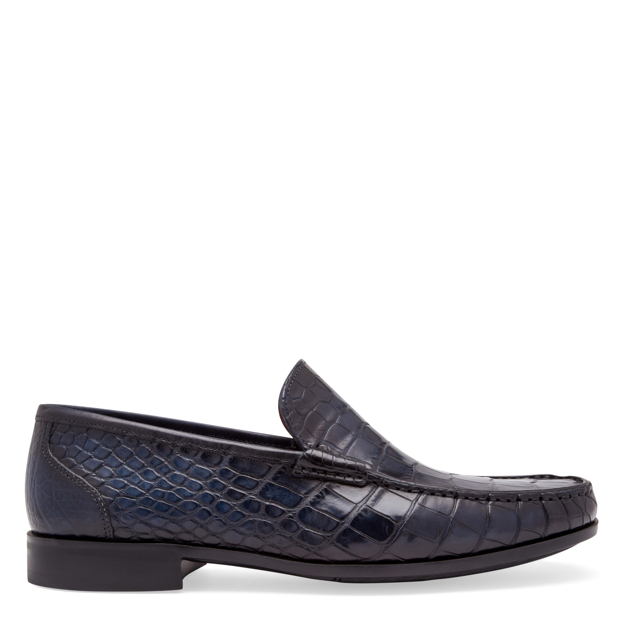 Crocodile best sale leather loafers