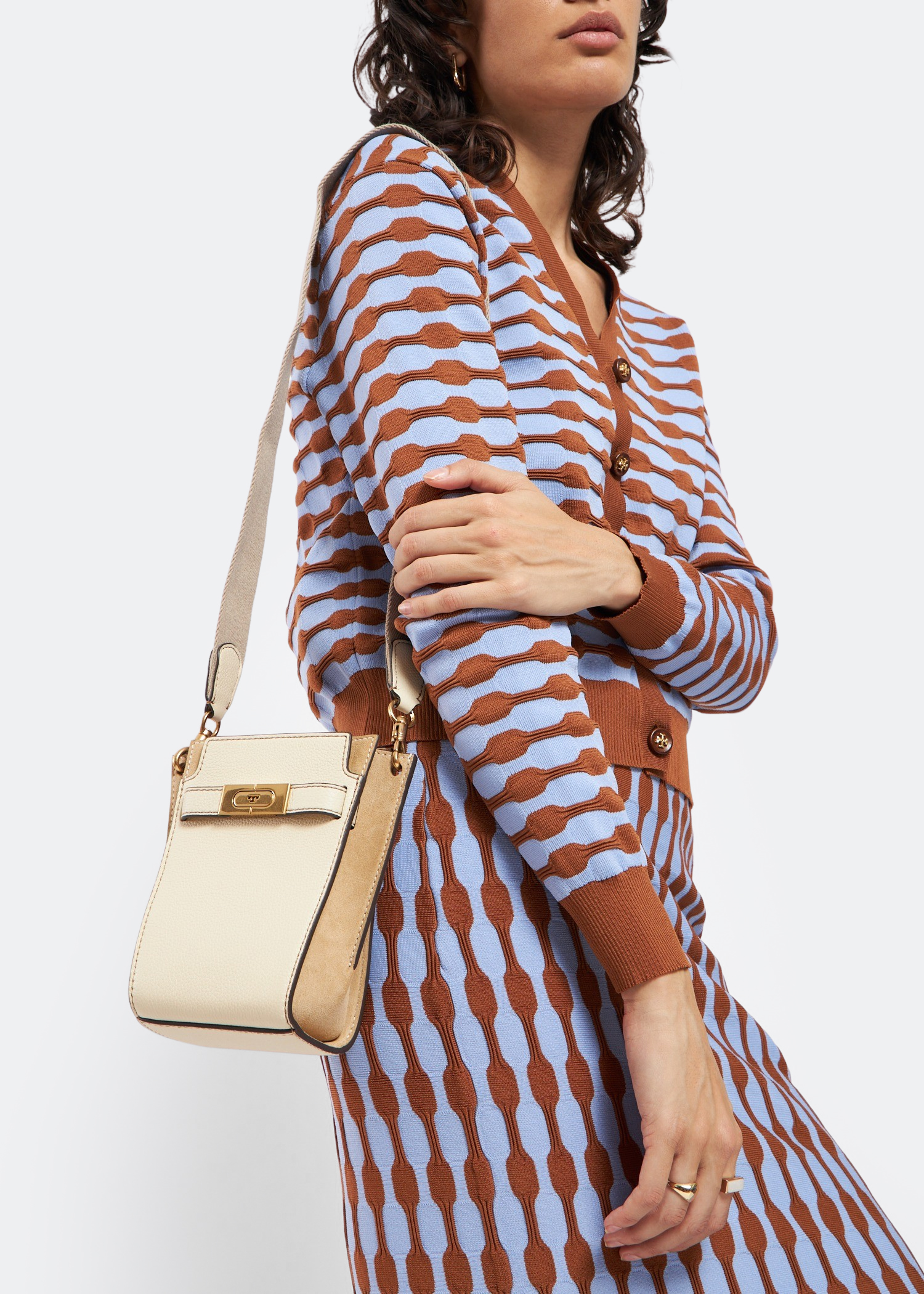 Work or Play? Tory Burch Lee Radziwill Double Bucket Does Both