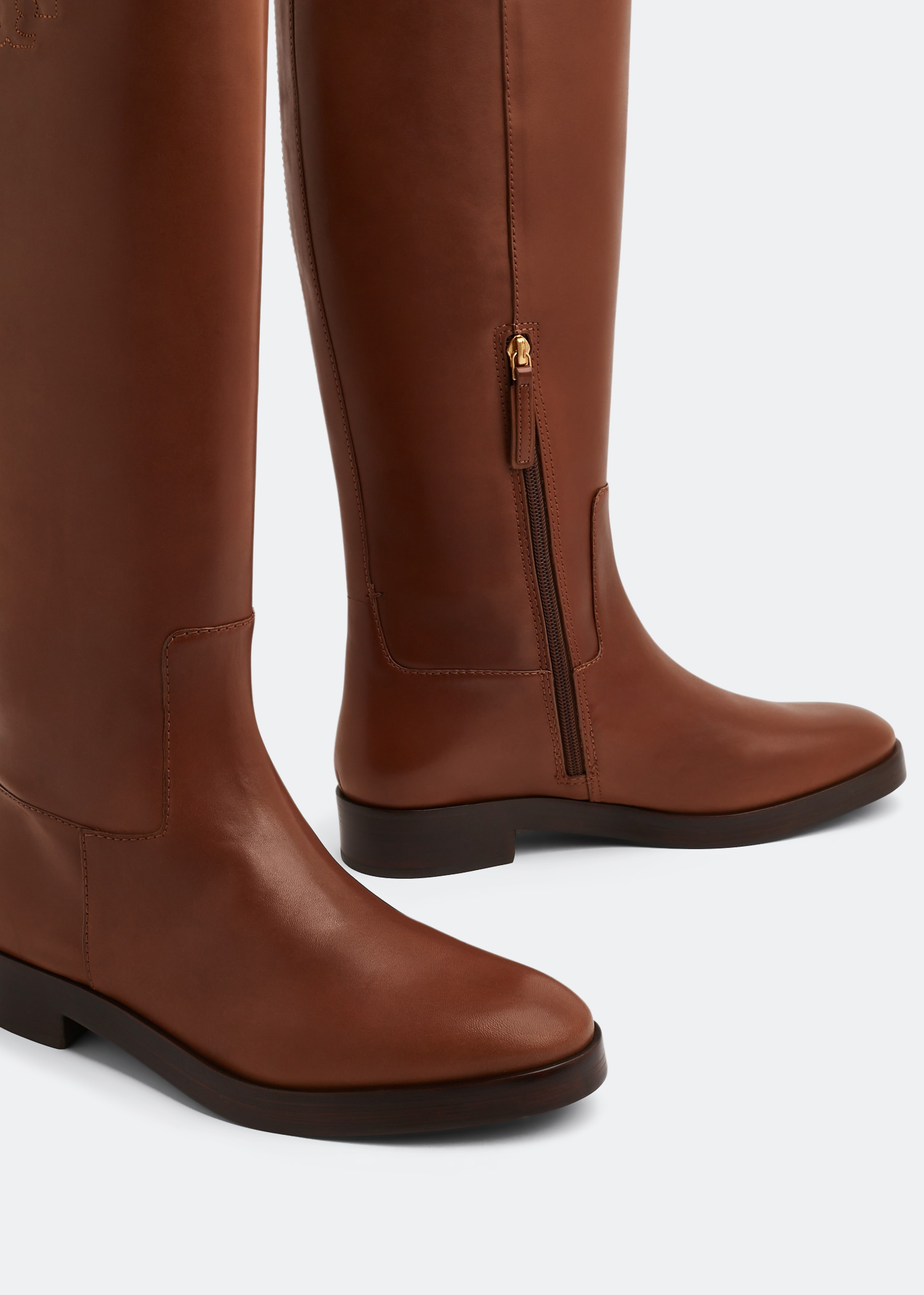 Tory burch best sale derby riding boots