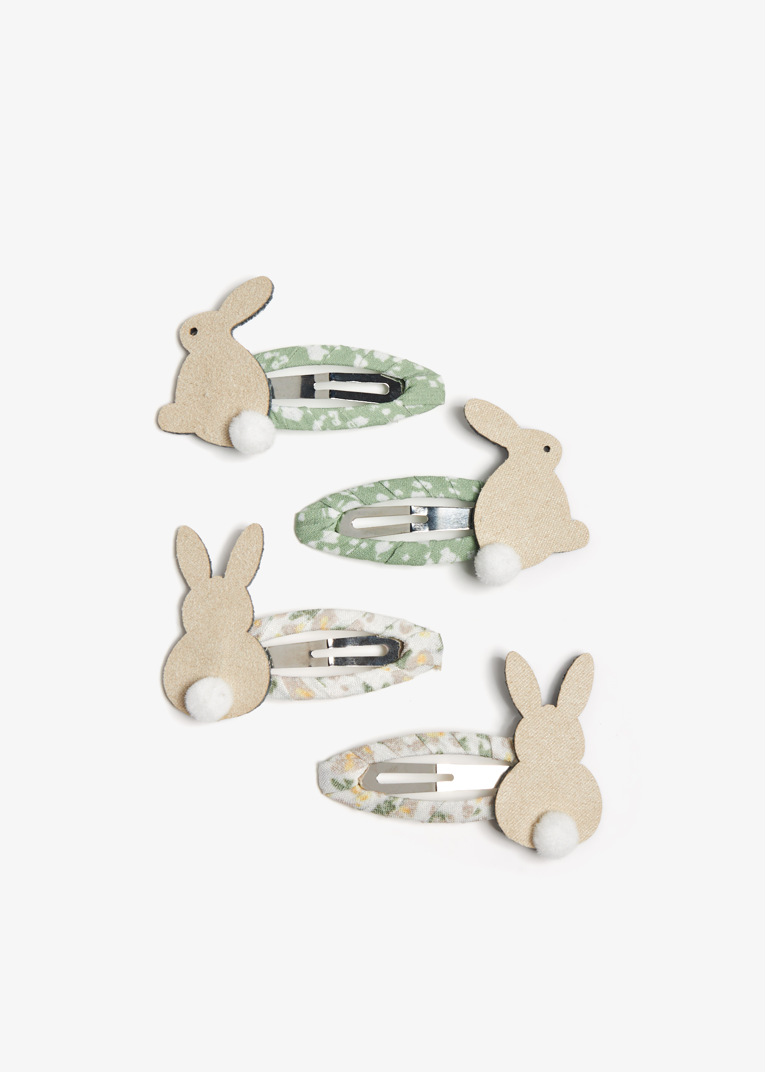 

Easter Bunny mini clips, Multicolored