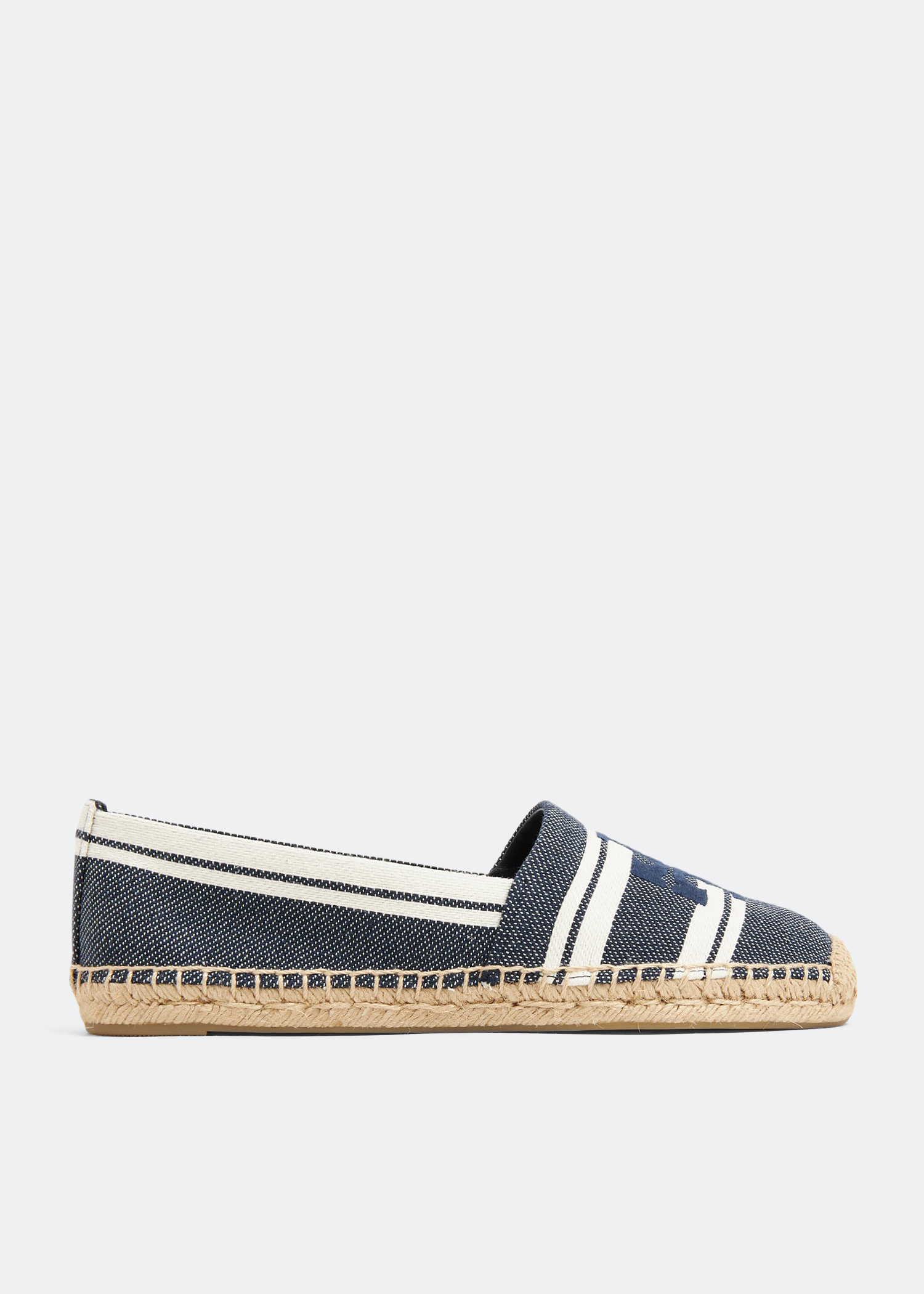 Tory Burch Double T espadrilles for Women - Blue in Oman | Level Shoes