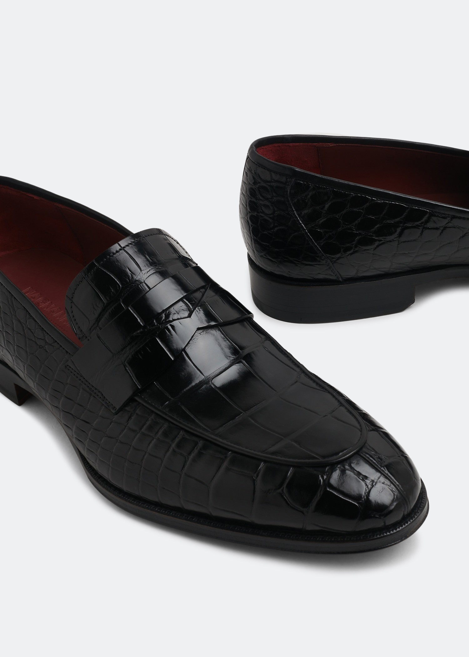 Magnanni on sale alligator shoes