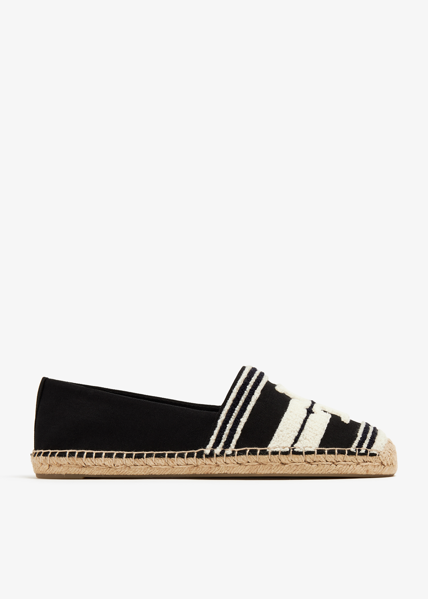 

Double T espadrilles, Black