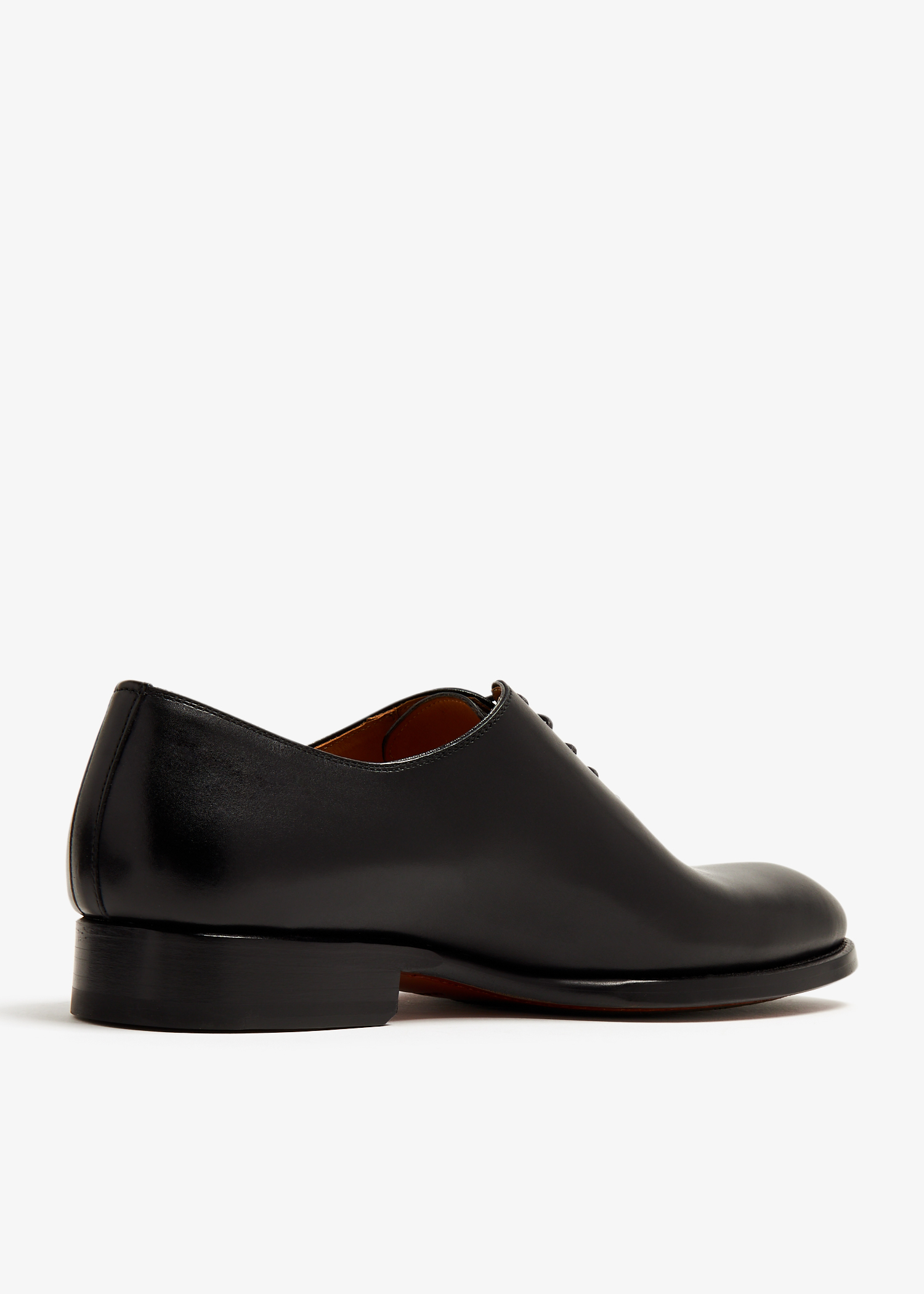 Oxford pattern black sales shoes