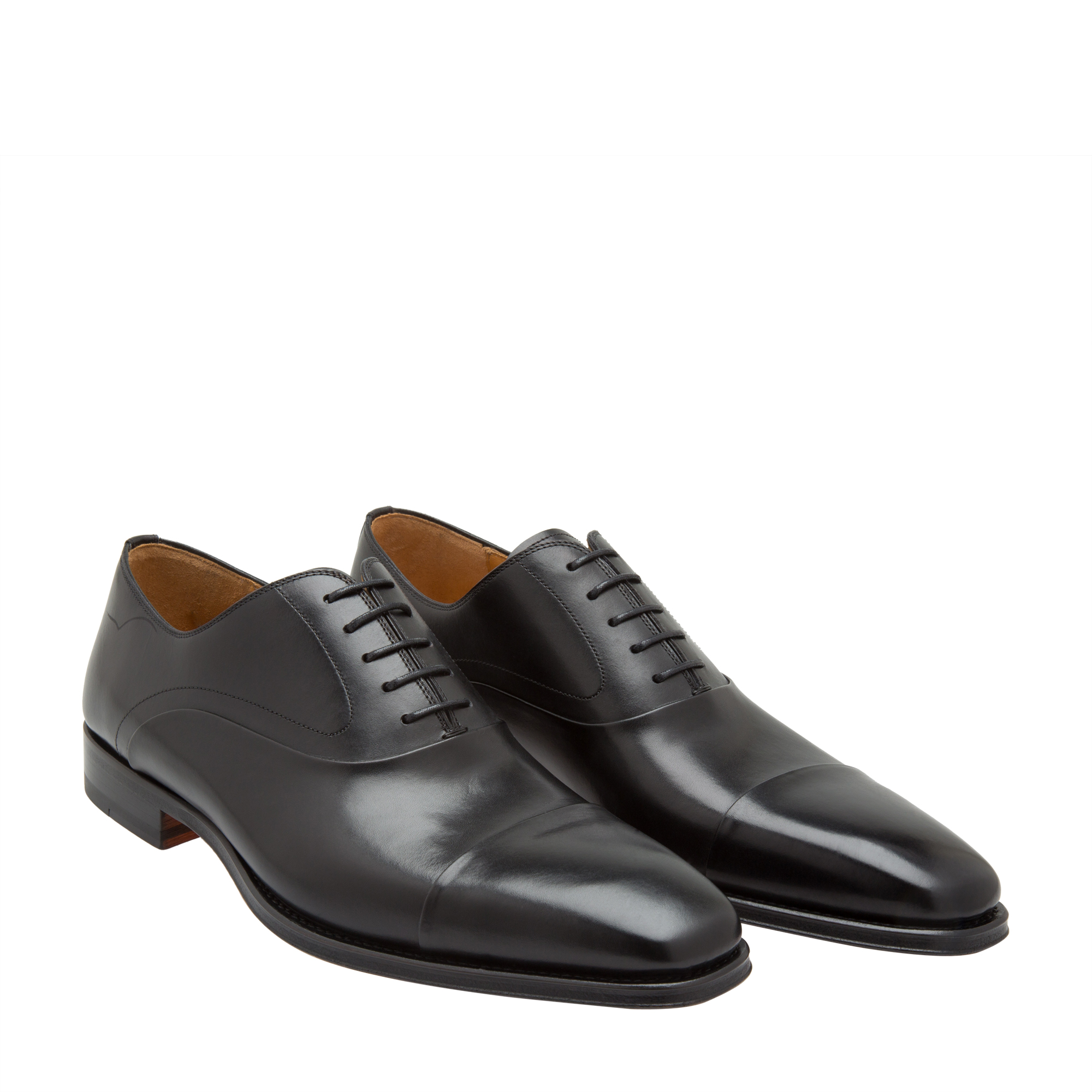 

Leather Oxford shoes, Black