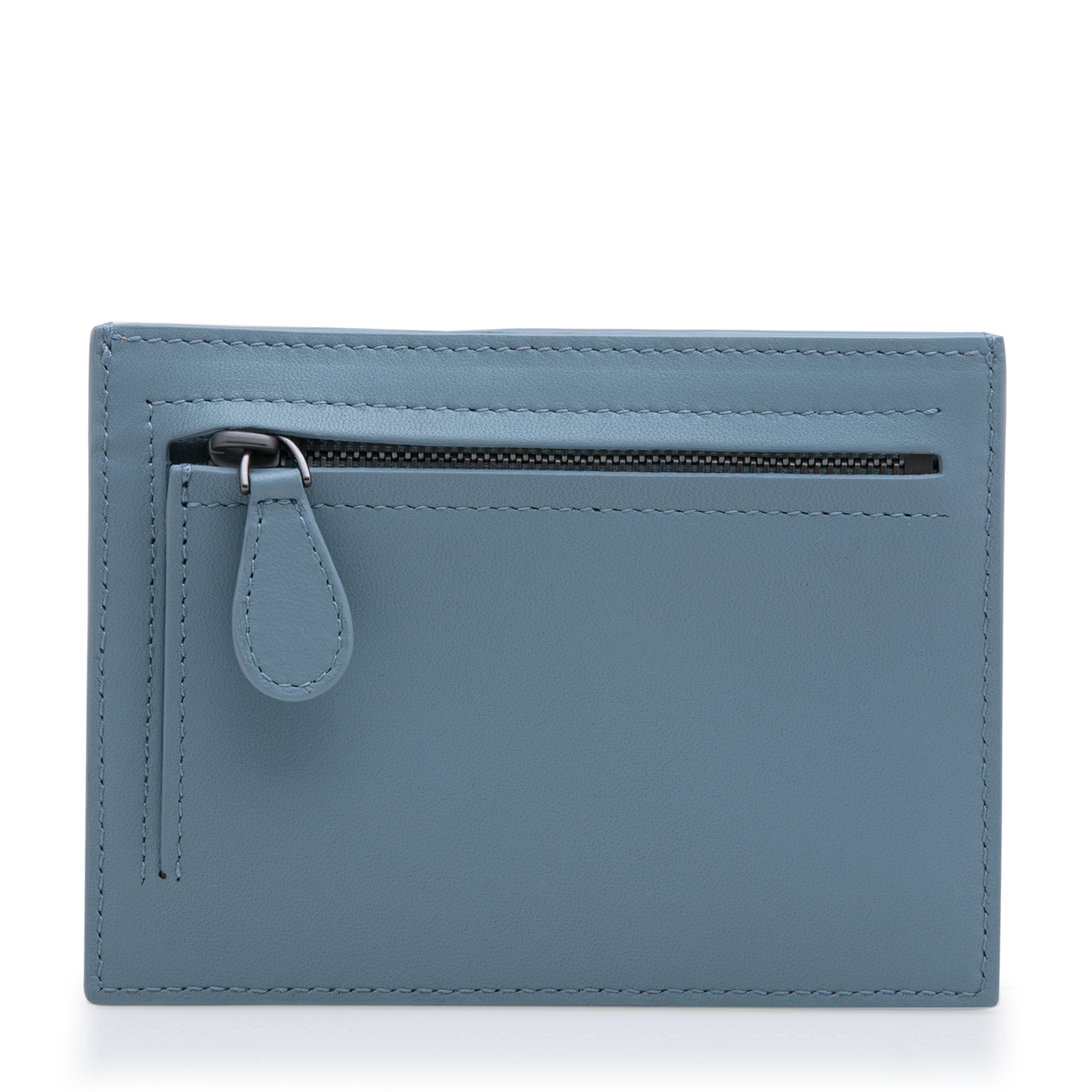 

Intrecciato card case, Black