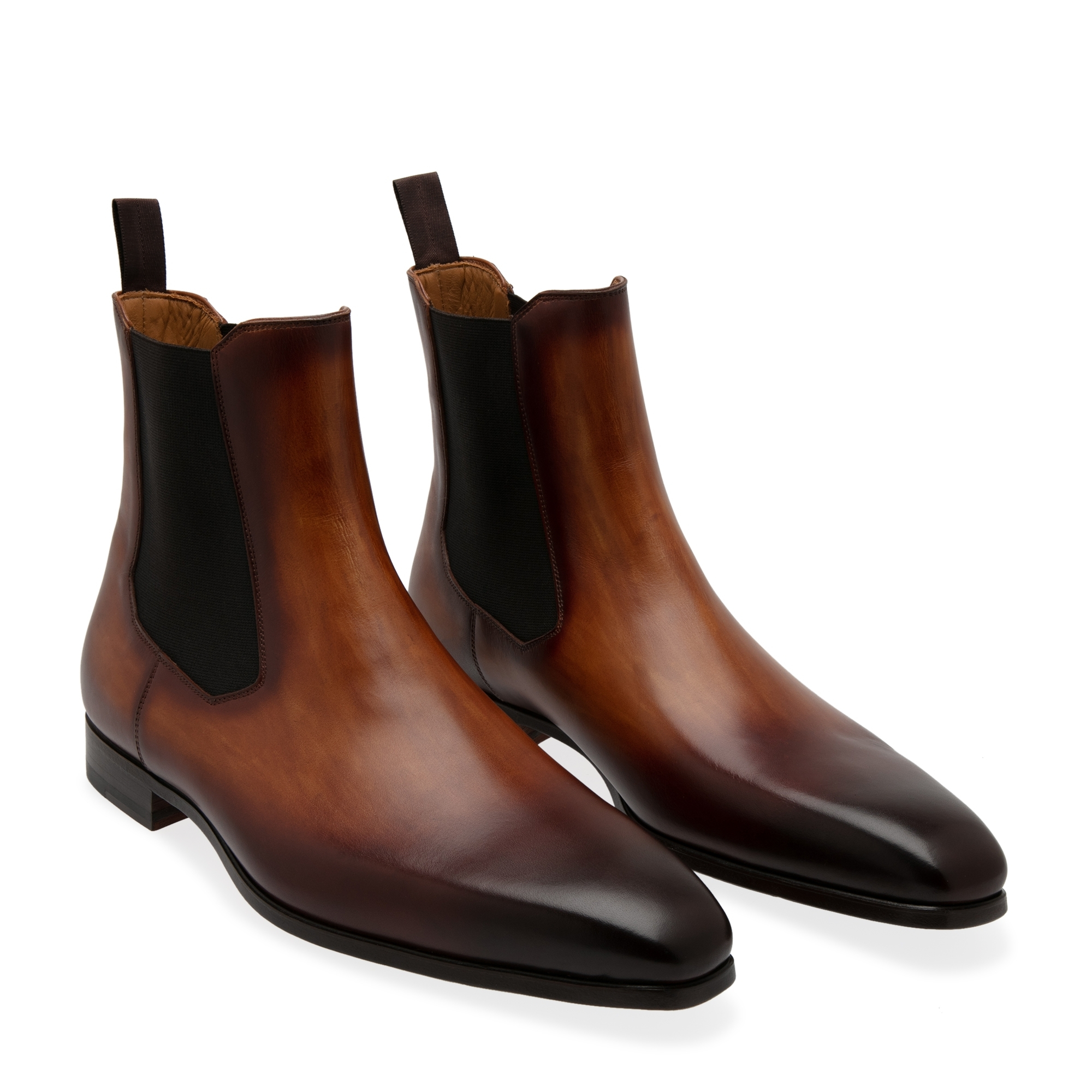 

Leather Chelsea boots, Brown