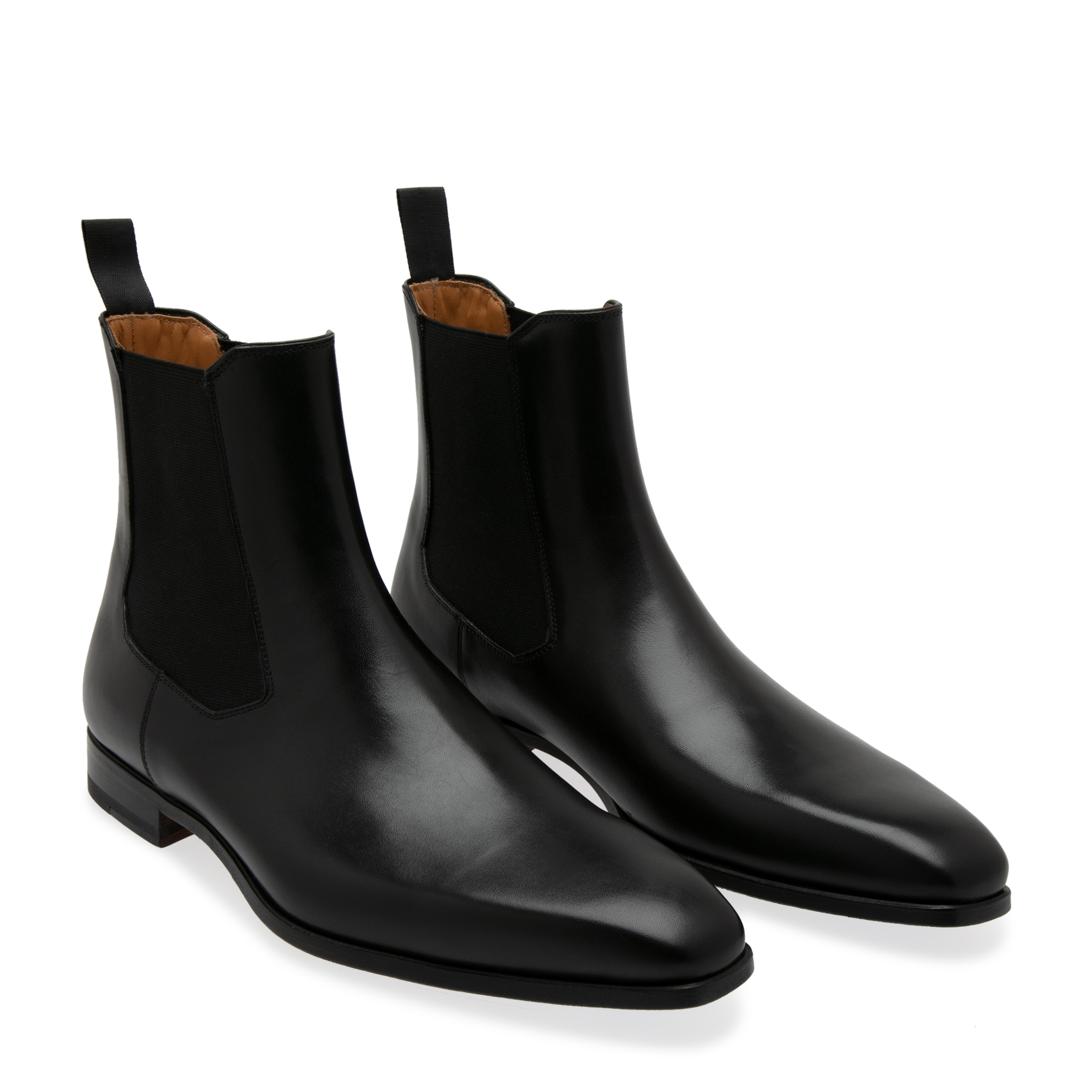 

Leather Chelsea boots, Black