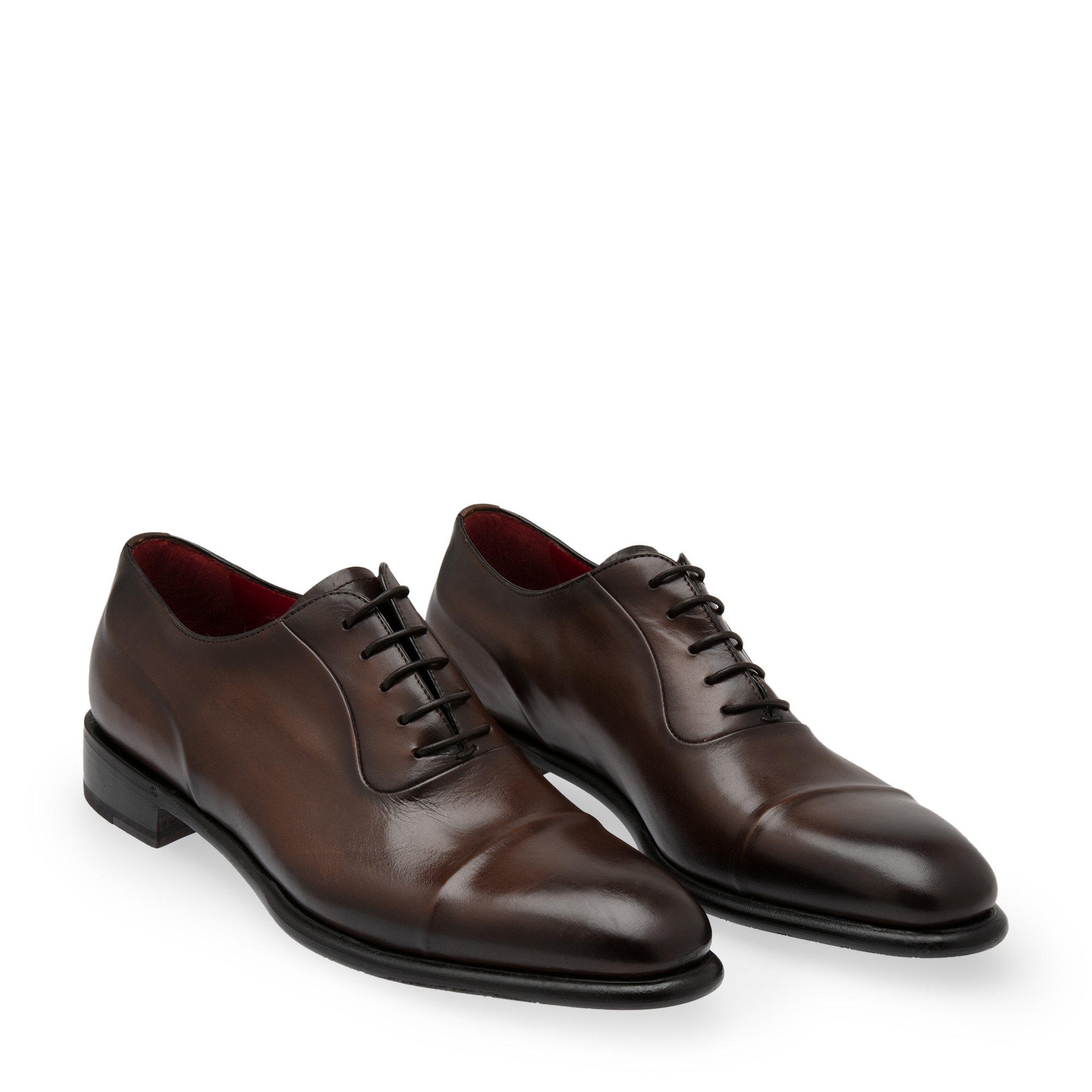 

Leather Oxford shoes, Black