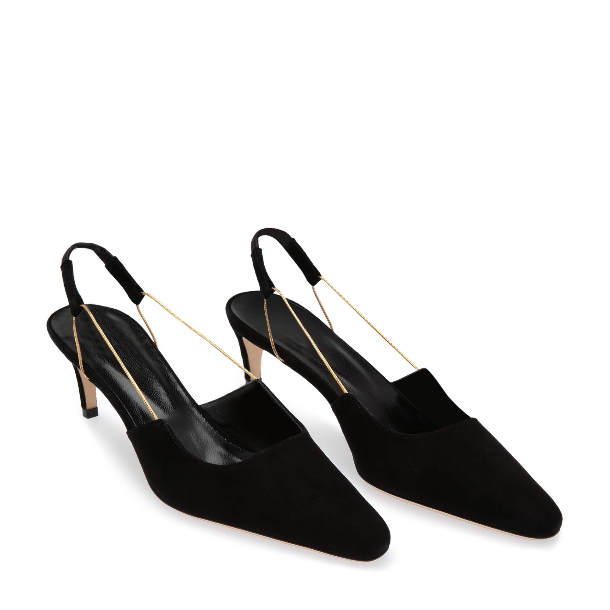 

Gabriella sling-back pumps, Black