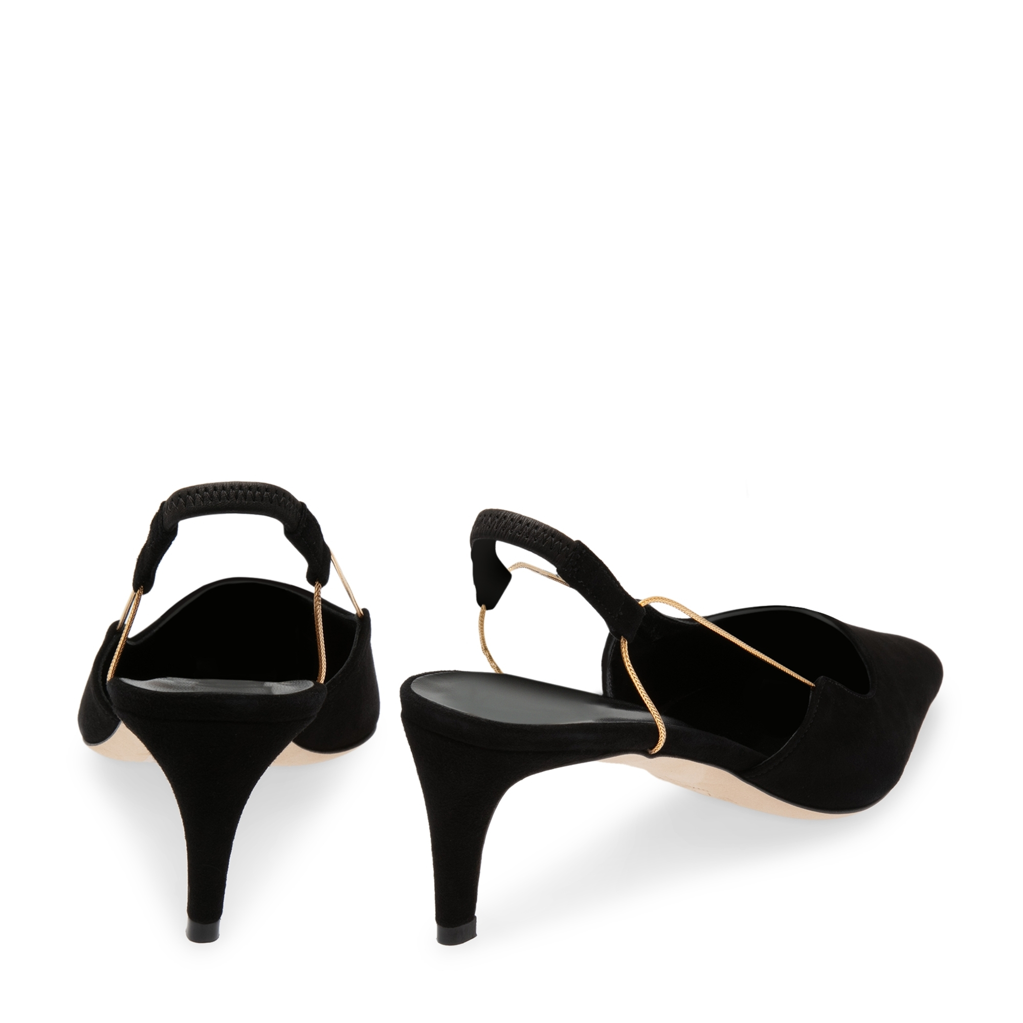 BY FAR Gabriella sling back pumps for Women Black in UAE Level