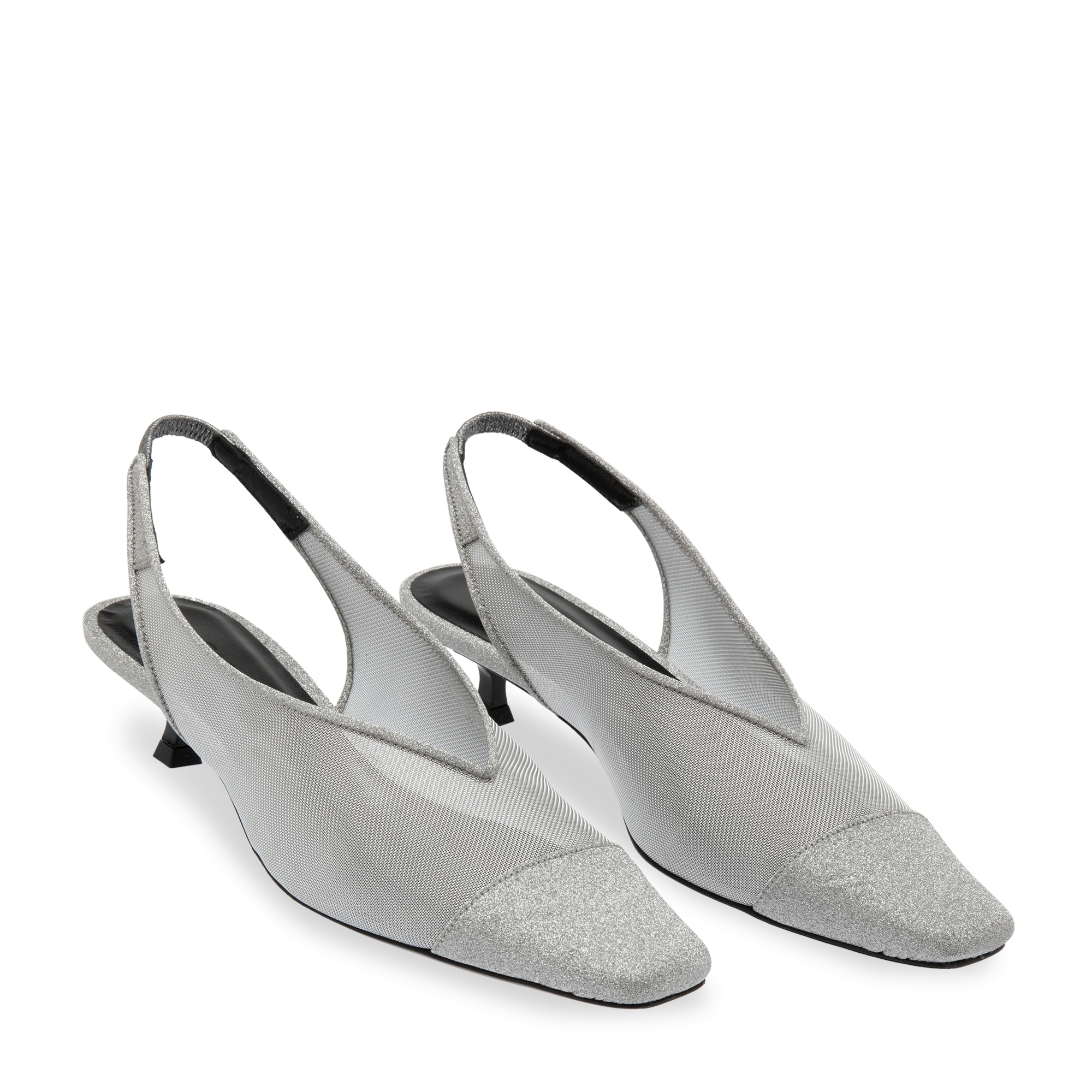 

Kendall sling-back pumps, Silver