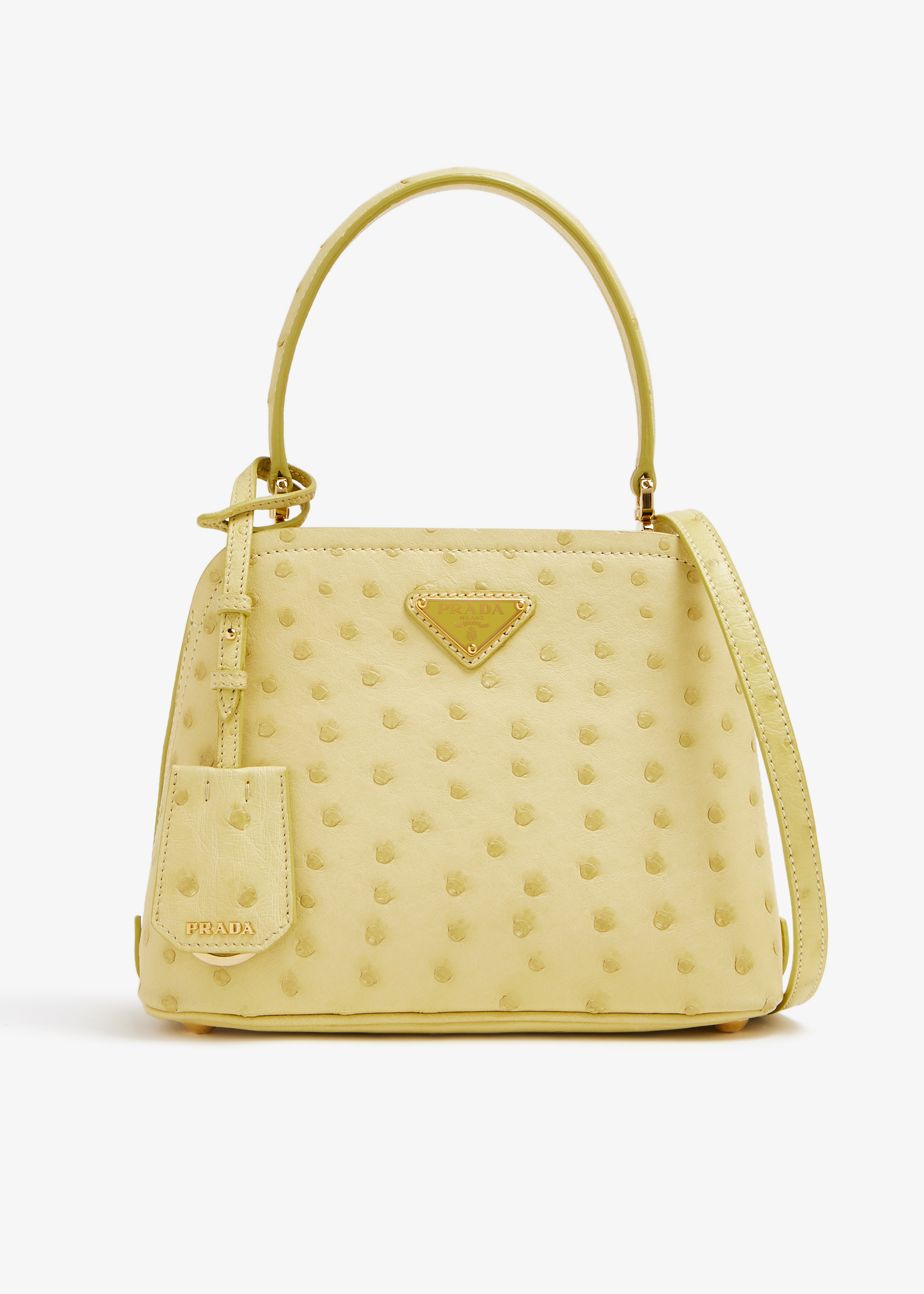 Prada Matin e small bag for Women Yellow in UAE Level Shoes