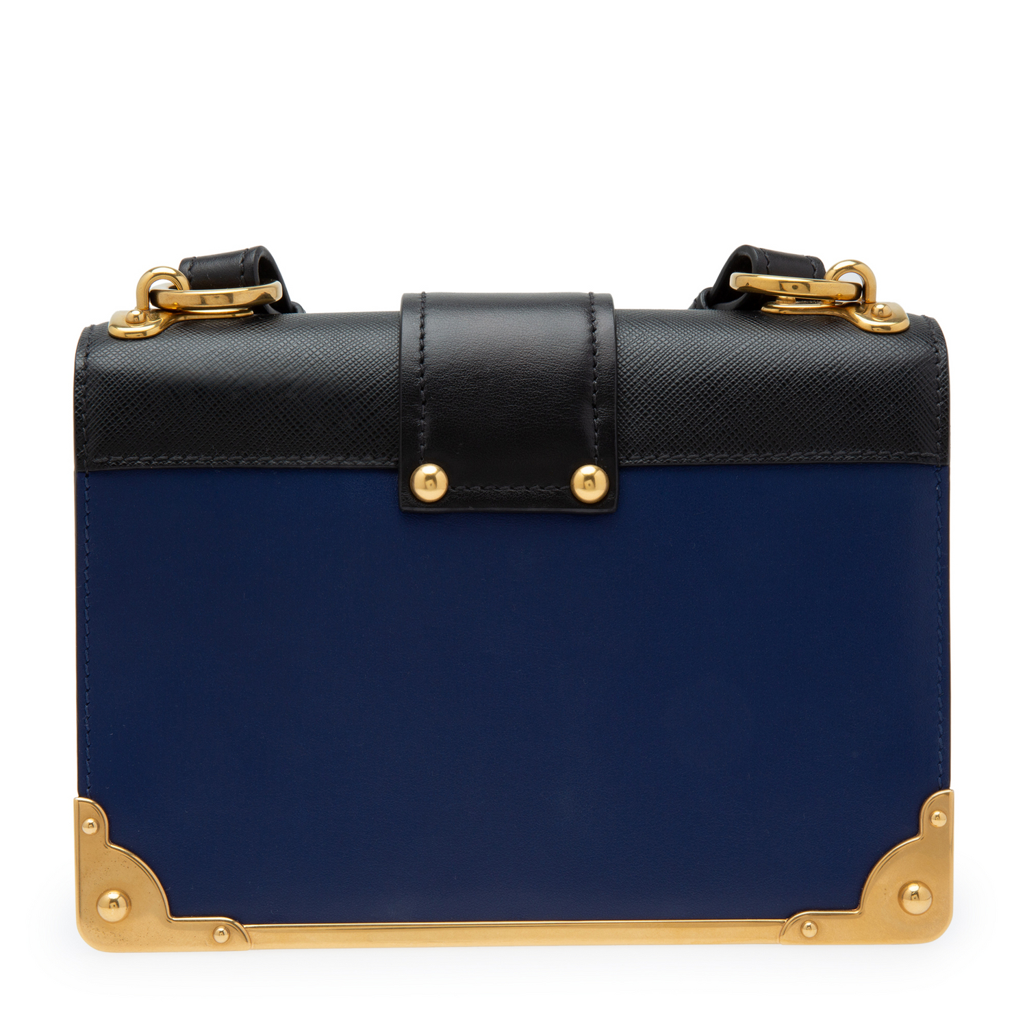 

Cahier leather shoulder bag, Blue