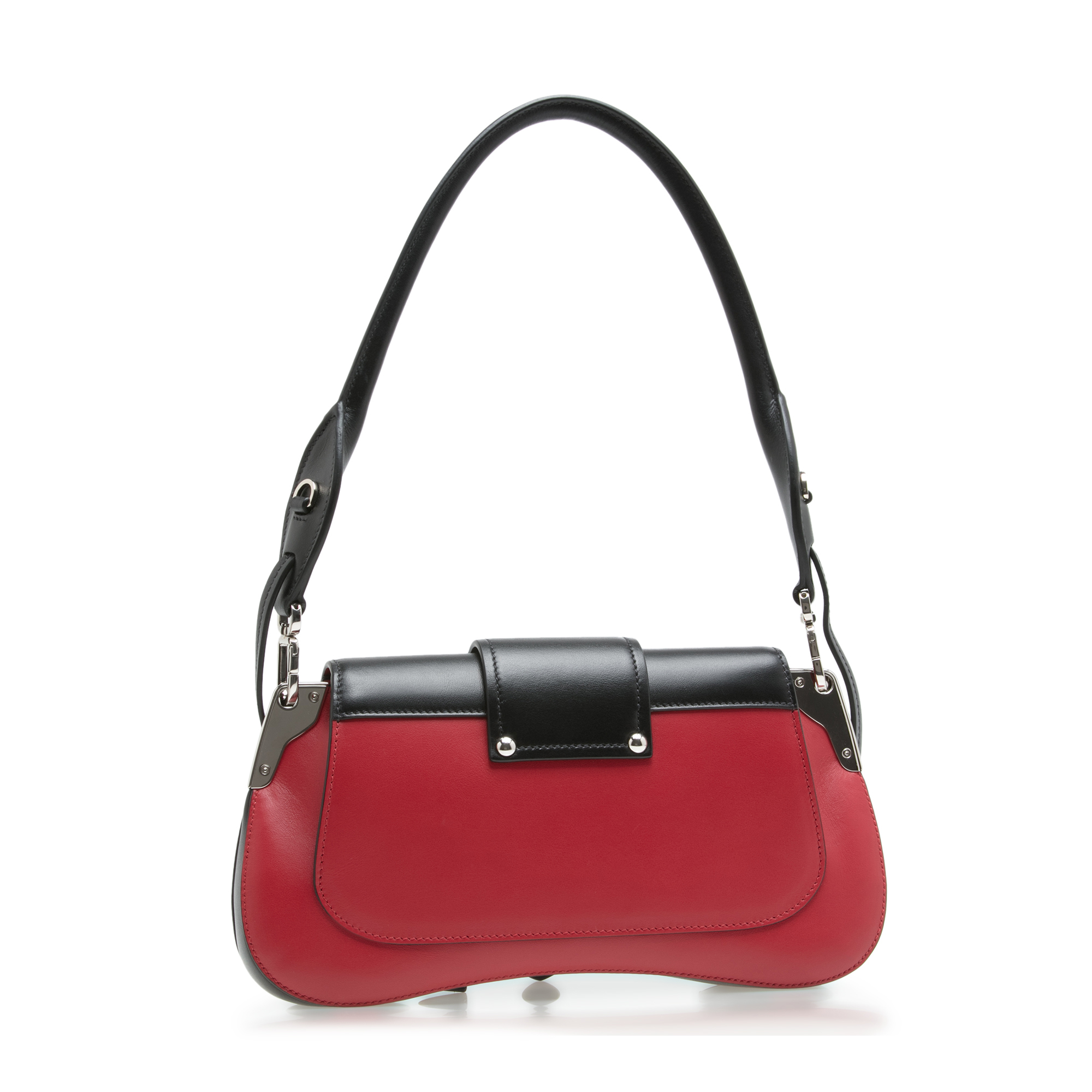 

Sidonie leather shoulder bag, Multi-coloured