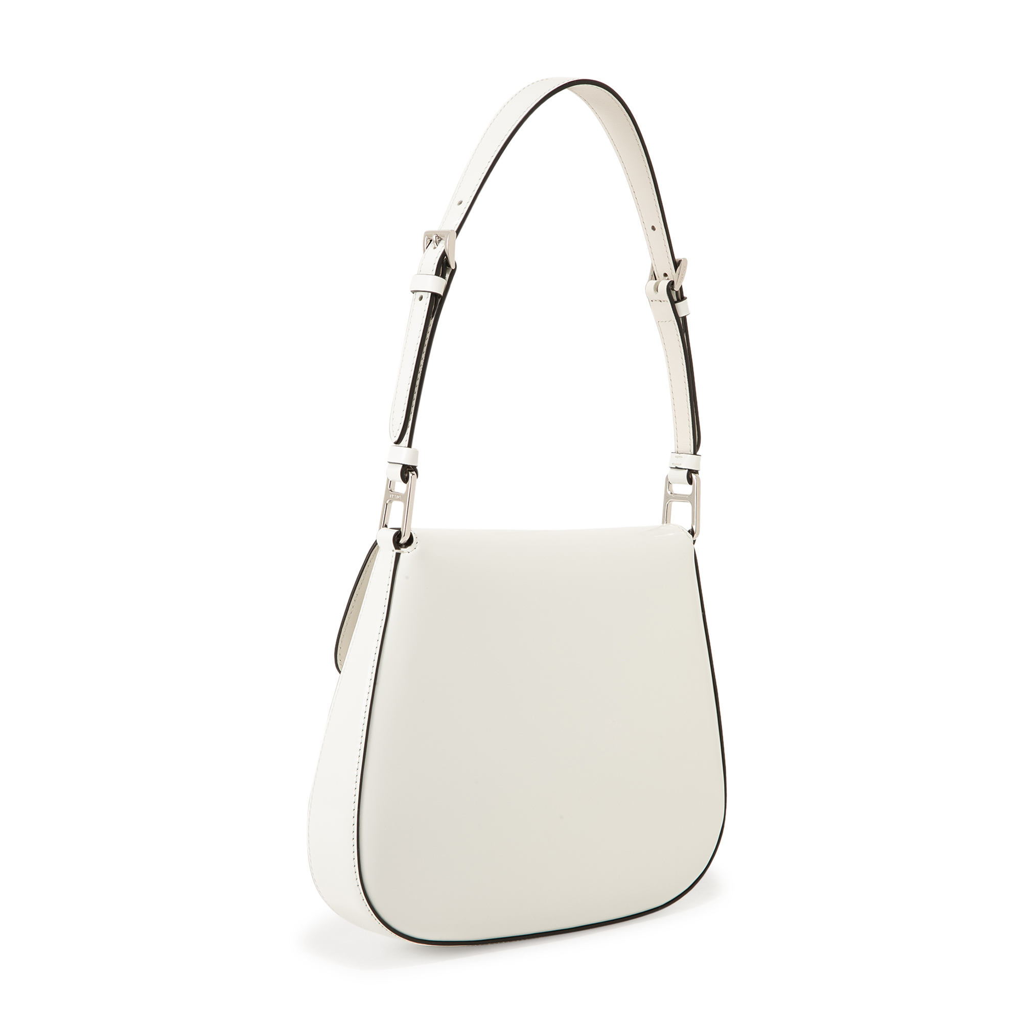 

Cleo leather shoulder bag, White