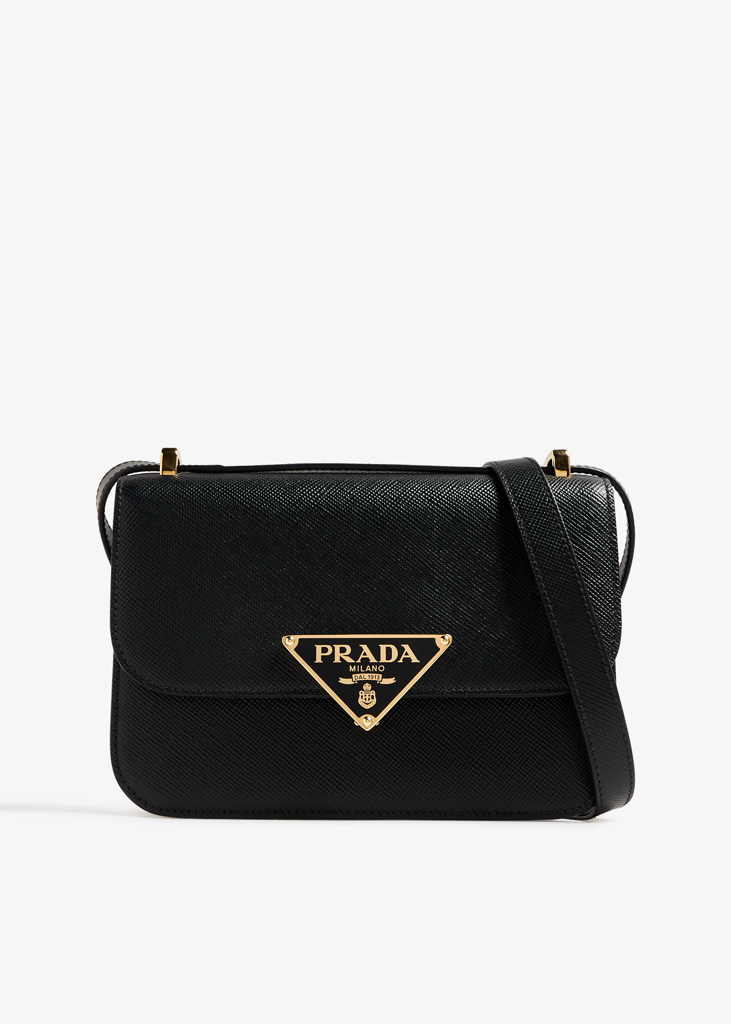 Prada Women's Emblème Saffiano Shoulder Bag