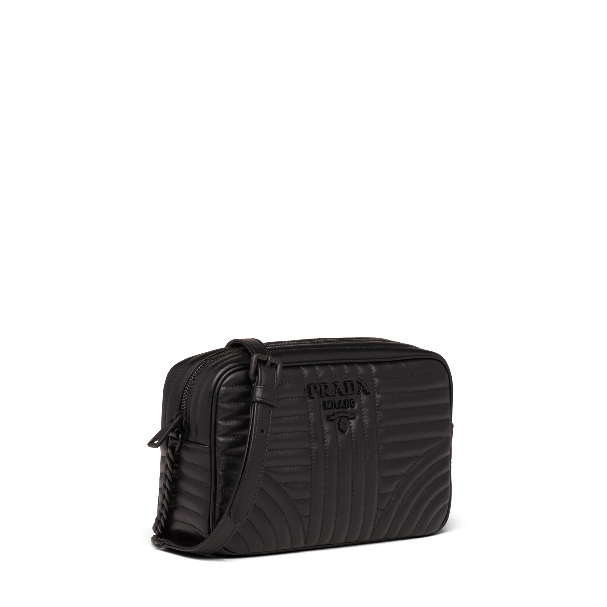 

Diagramme shoulder bag, Black