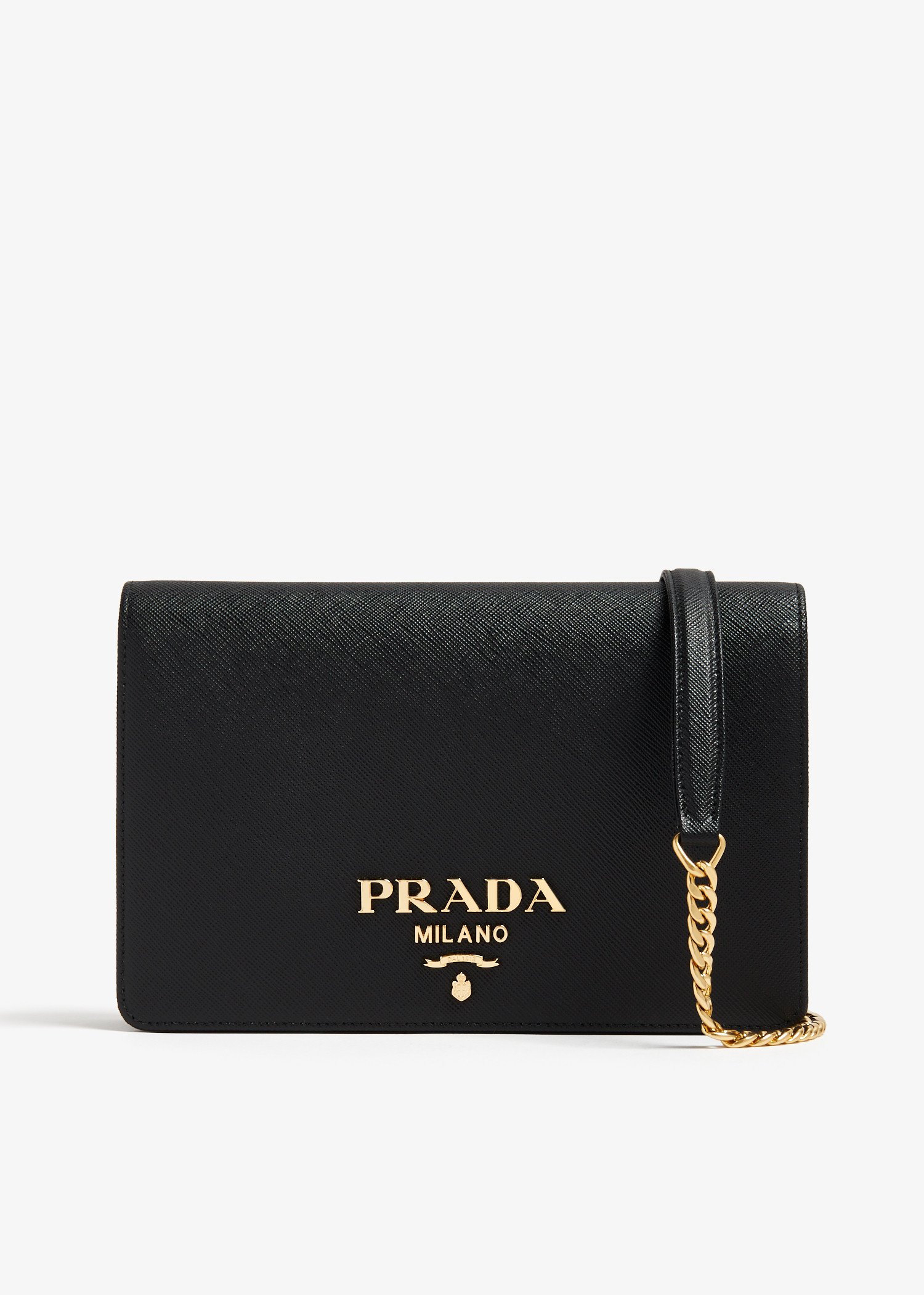 Prada Saffiano leather mini bag for Women Black in UAE Level Shoes