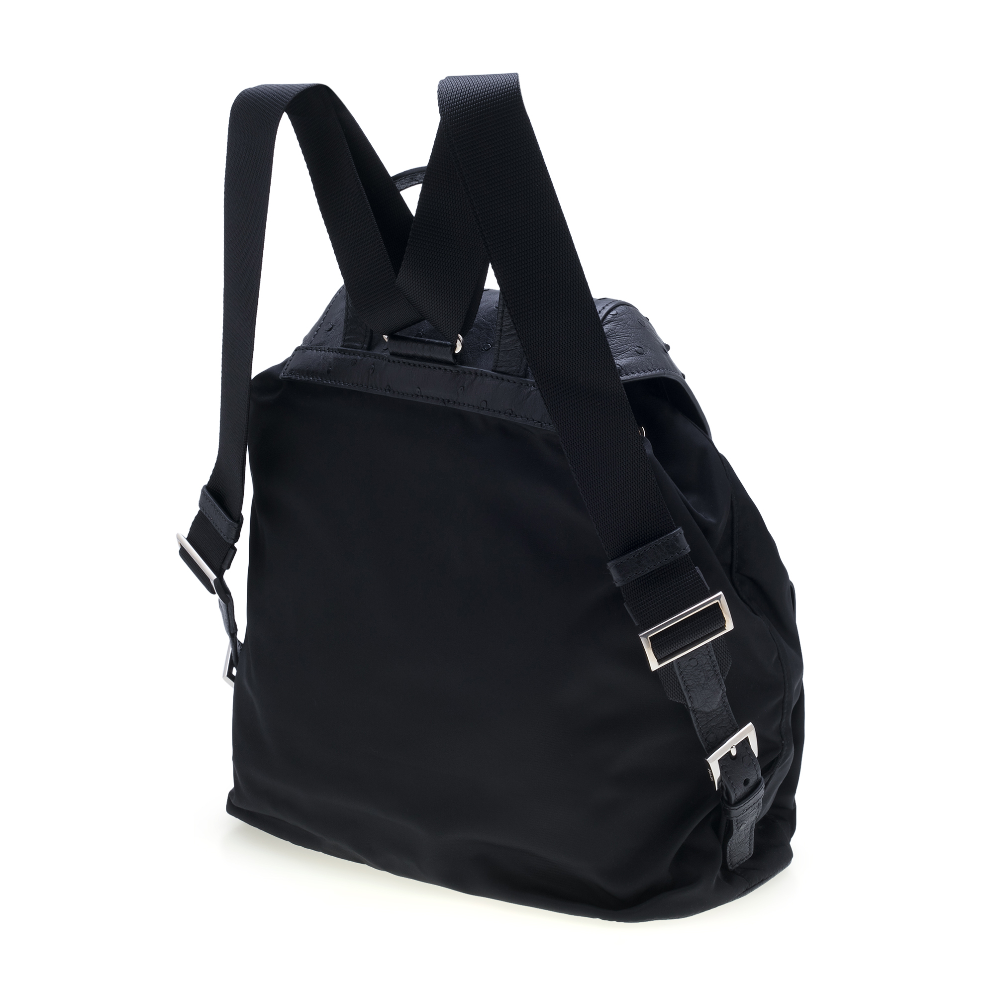 

Nylon backpack, Black