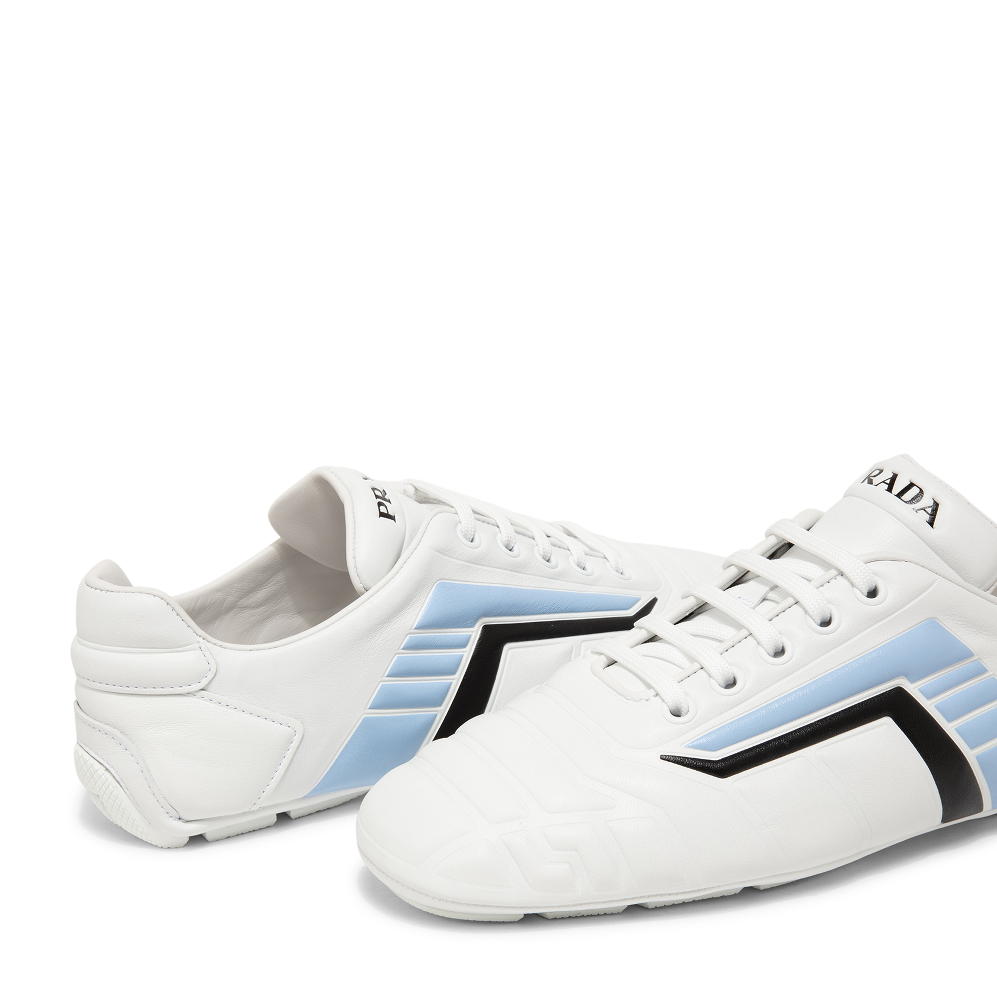 

Rev leather sneakers, White