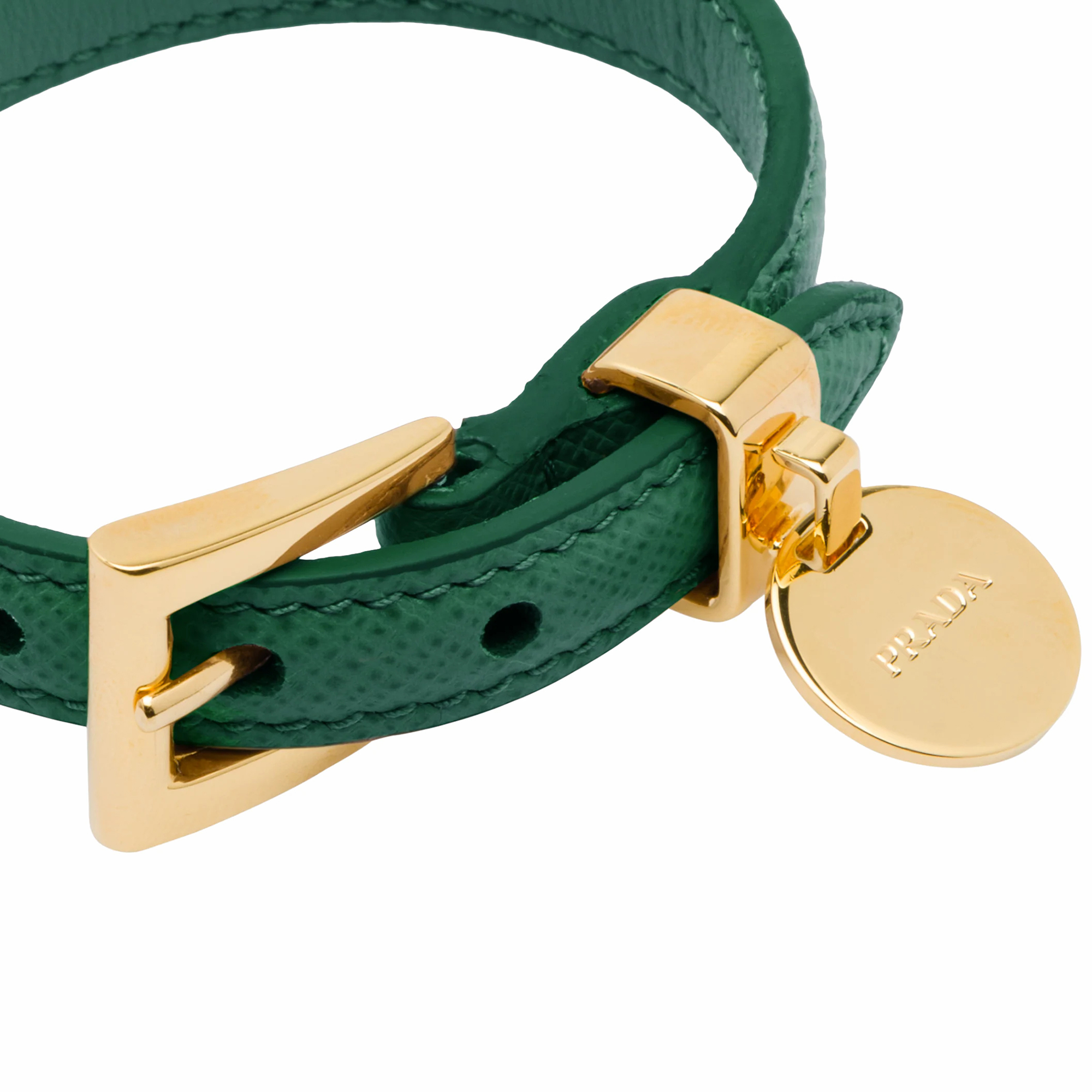 

Leather bracelet, Green