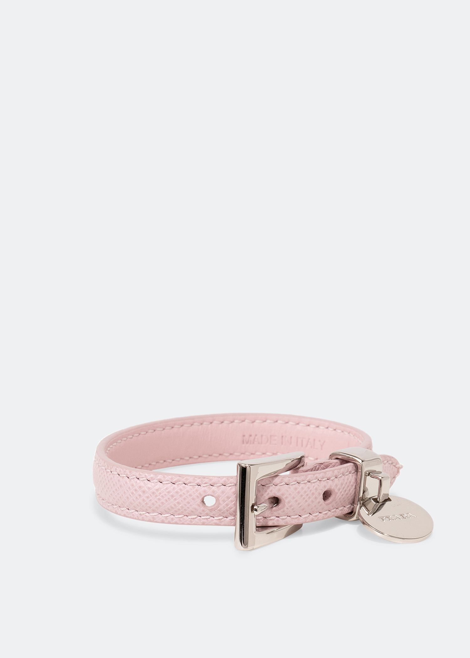 

Saffiano leather bracelet, Pink