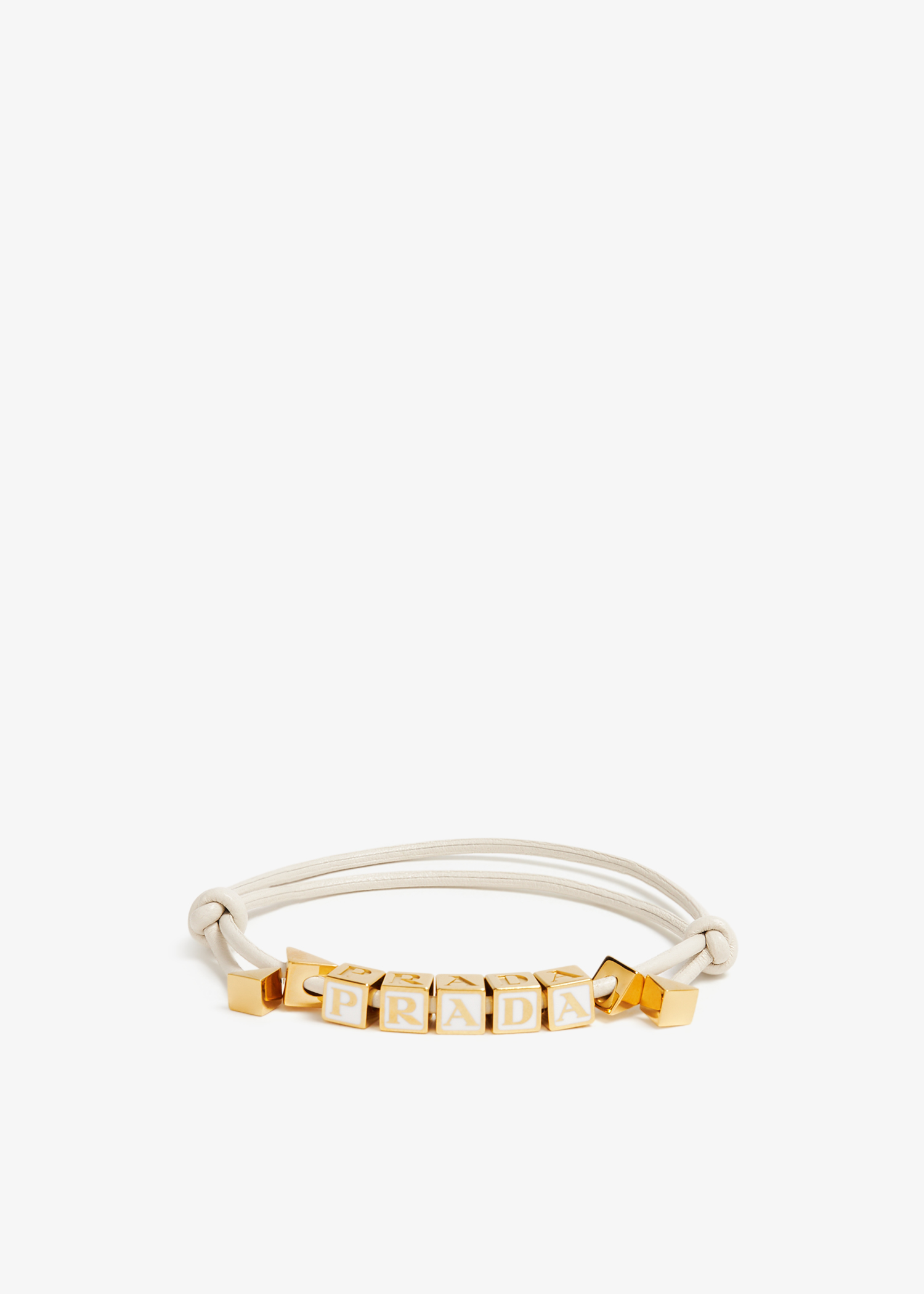 

Nappa leather bracelet, White