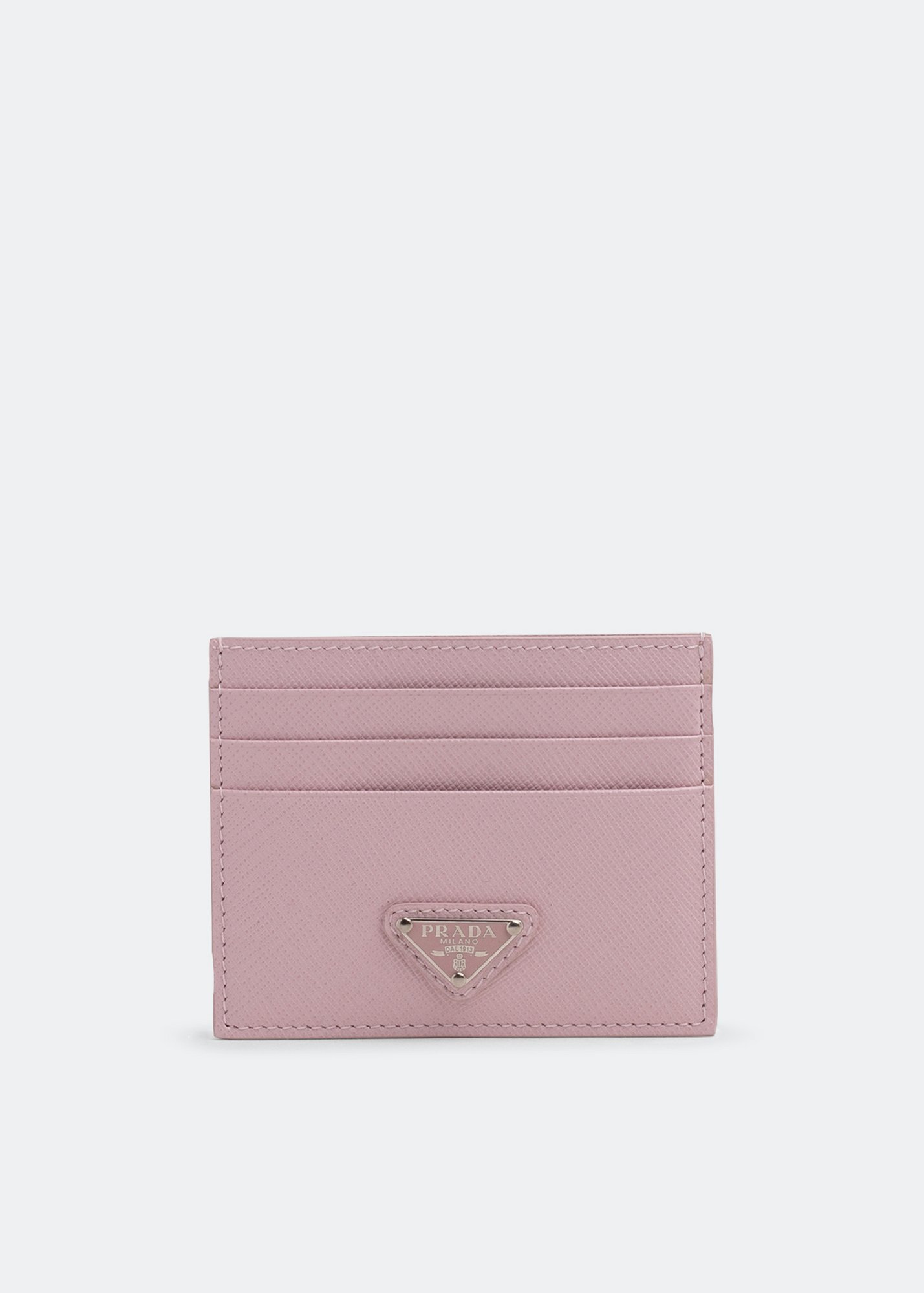 

Saffiano leather cardholder, Pink