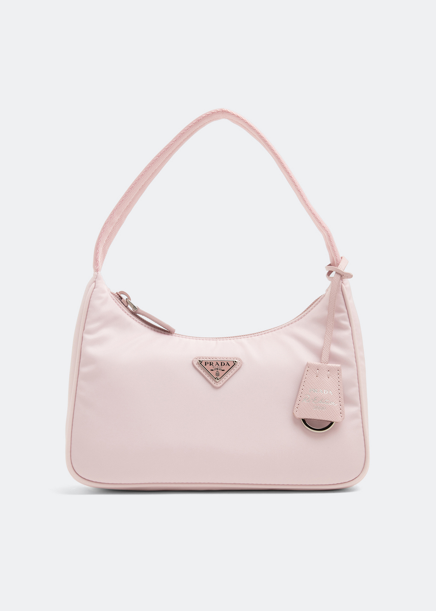 edit Pre-Owned Prada Re-edition 2000 Mini Bag Nylon Pink