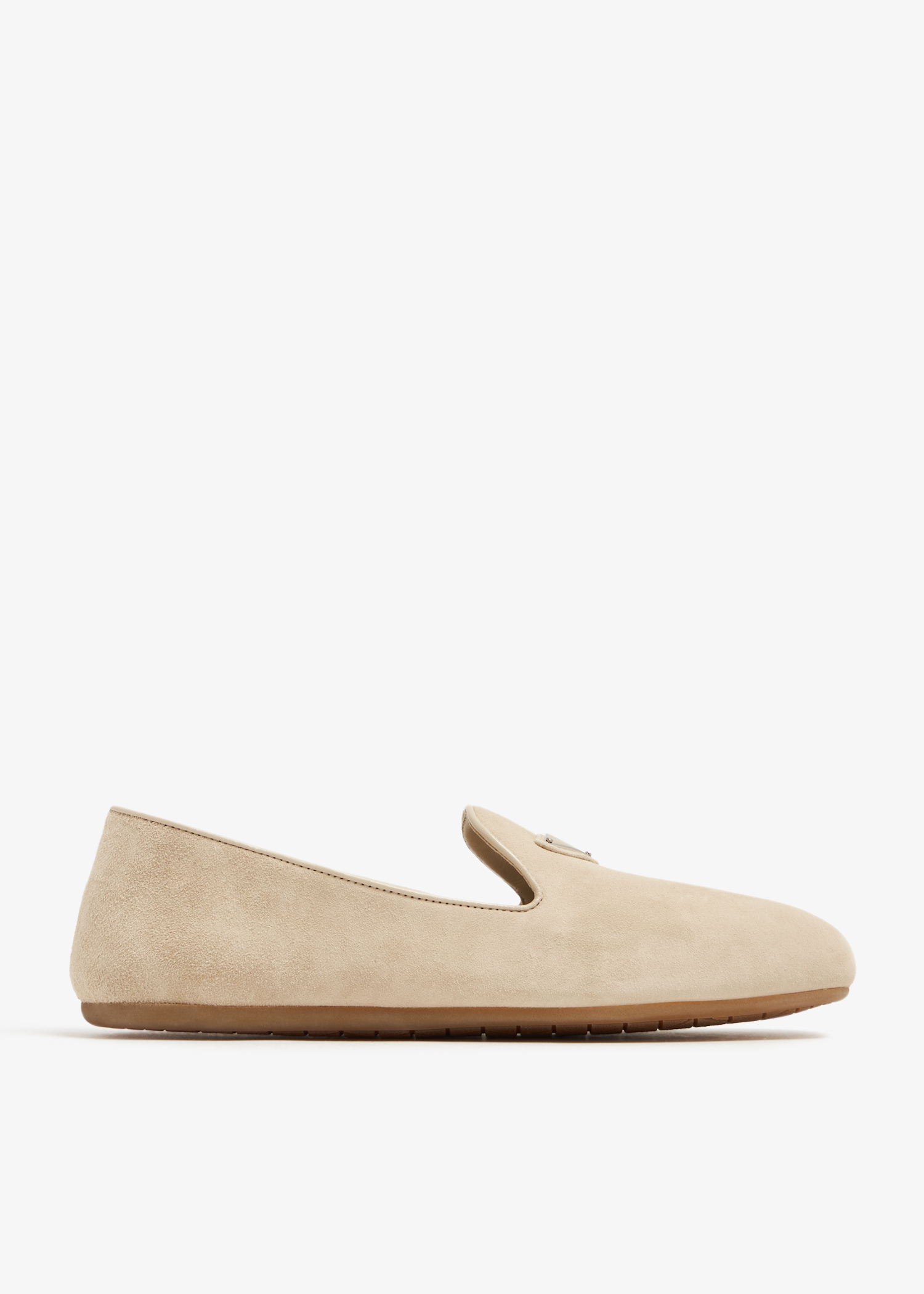 

Suede loafers, Beige