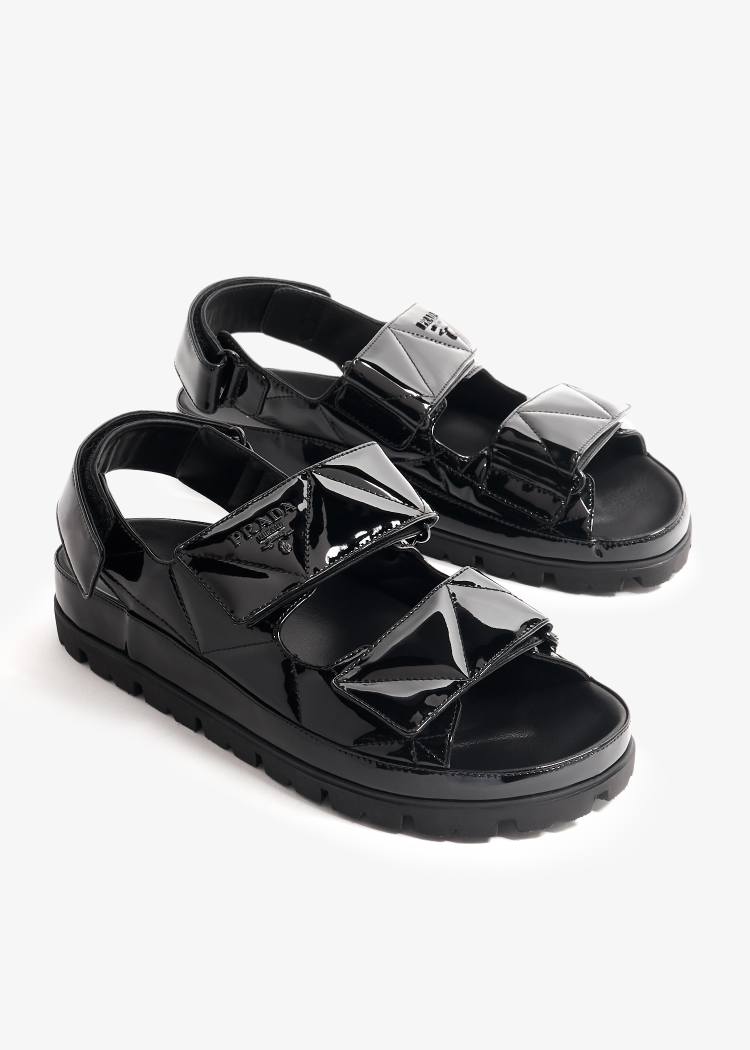 Prada chunky online sandals