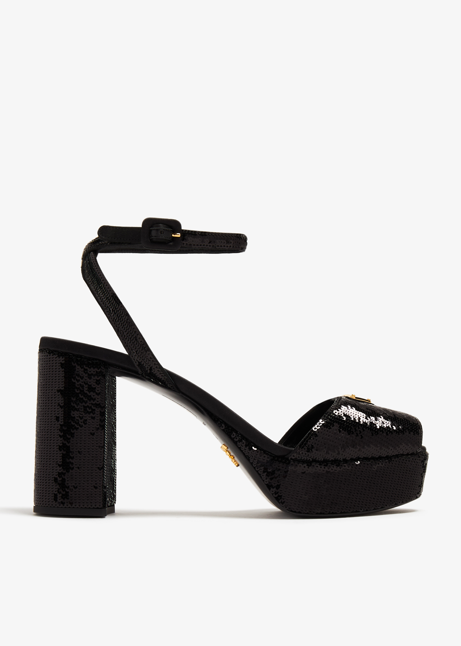 Prada black hot sale platform sandals