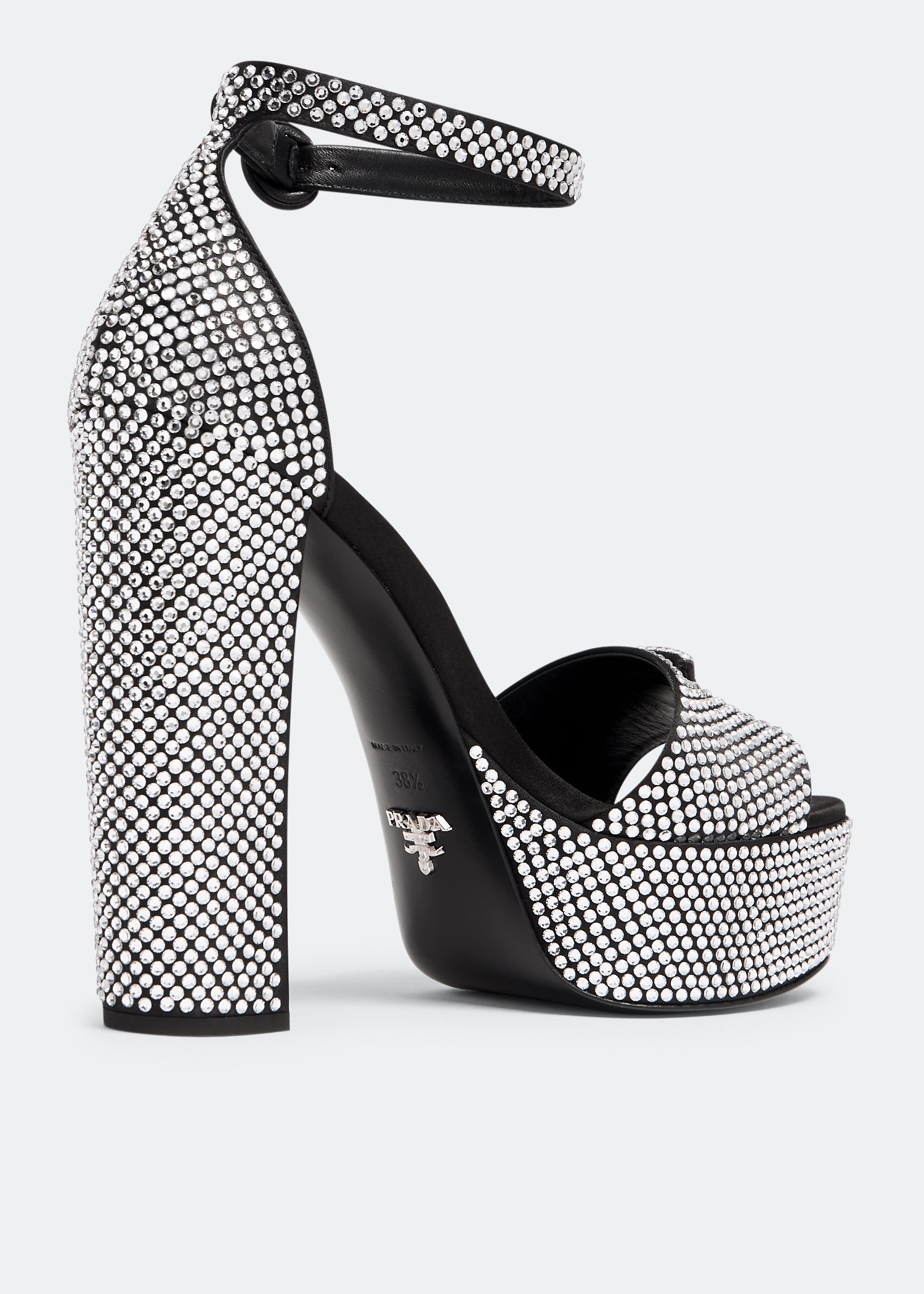 Balmain jeni discount disco-ball platform sandals