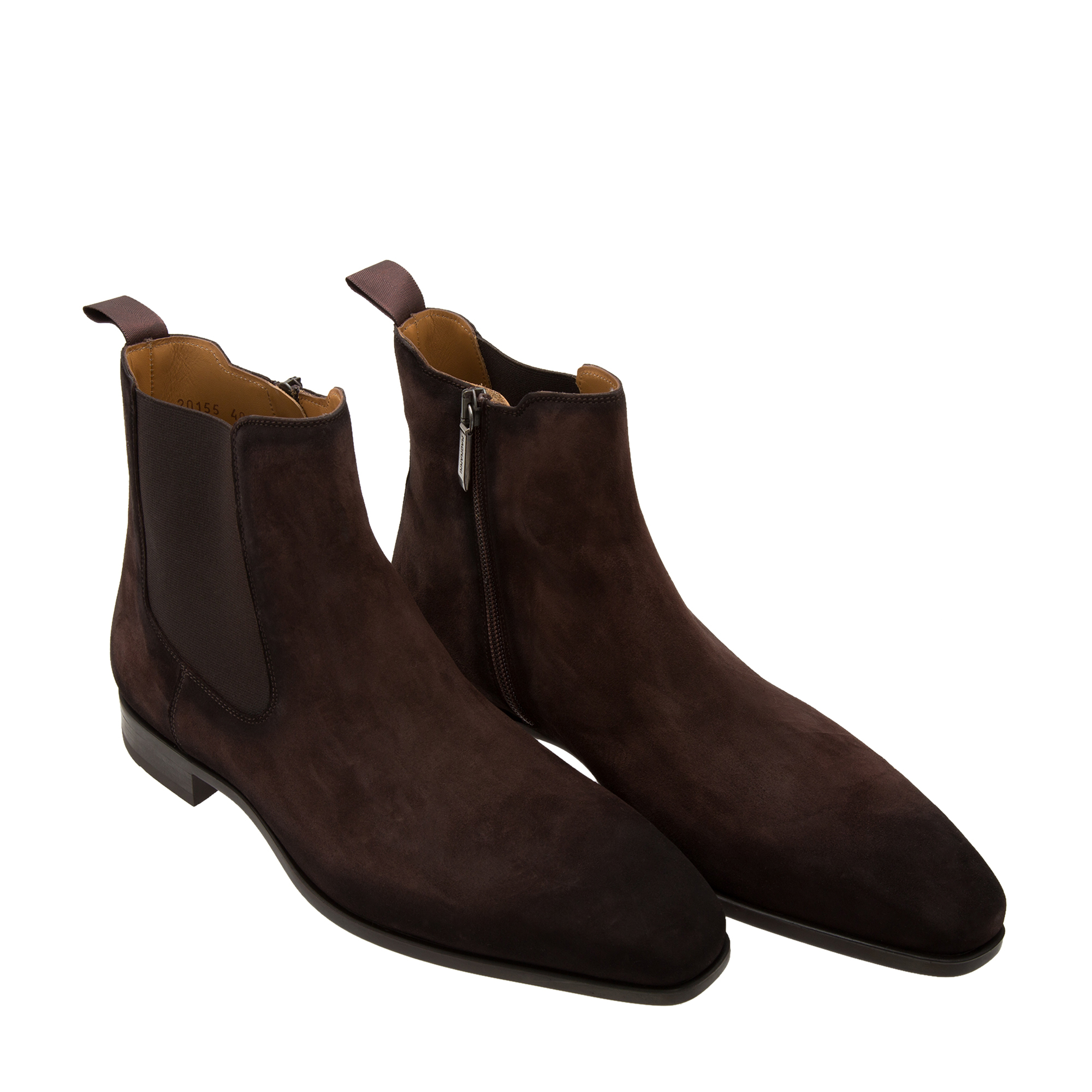 

Suede Chelsea boots, Brown