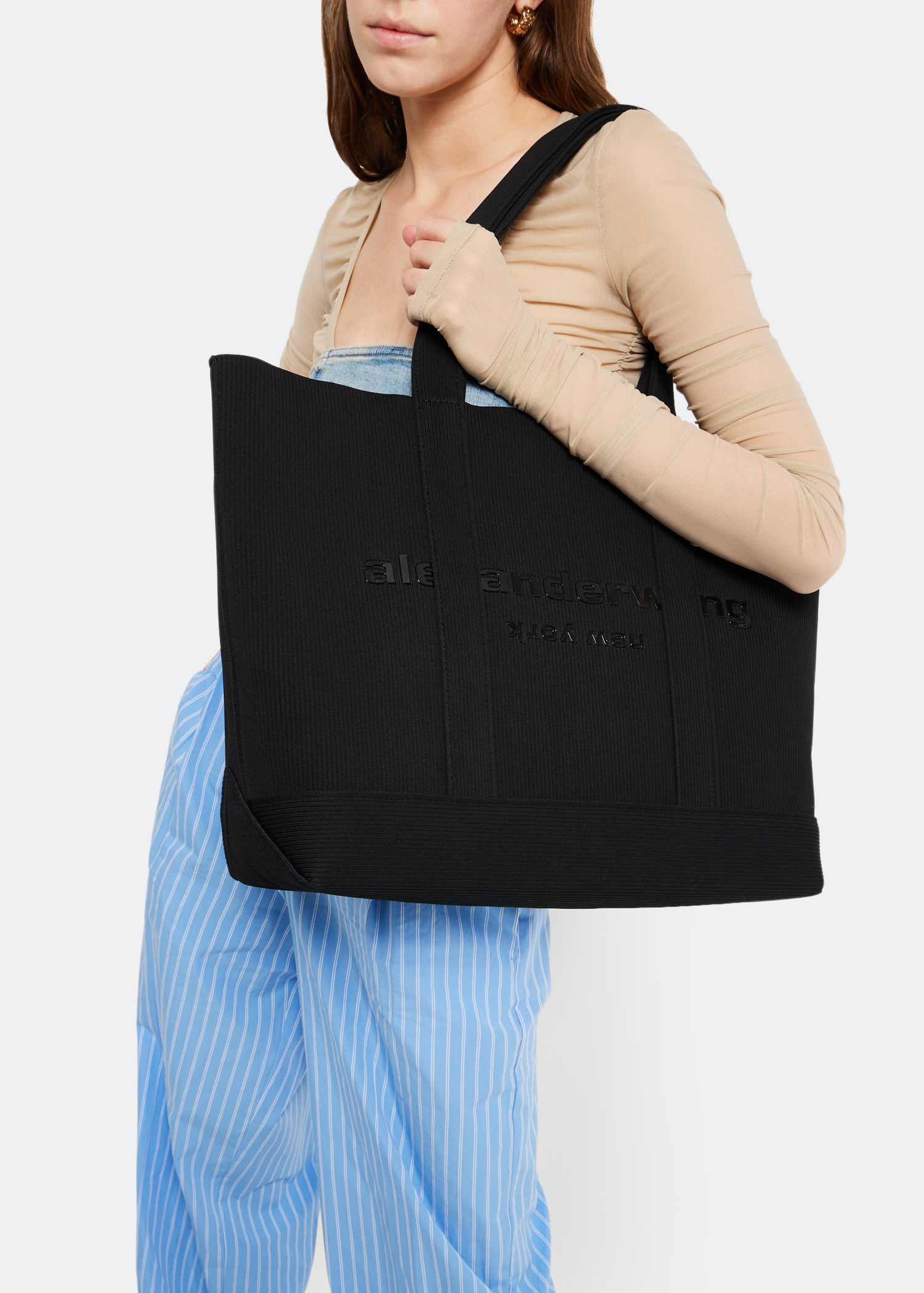 Alexander wang knit discount bag