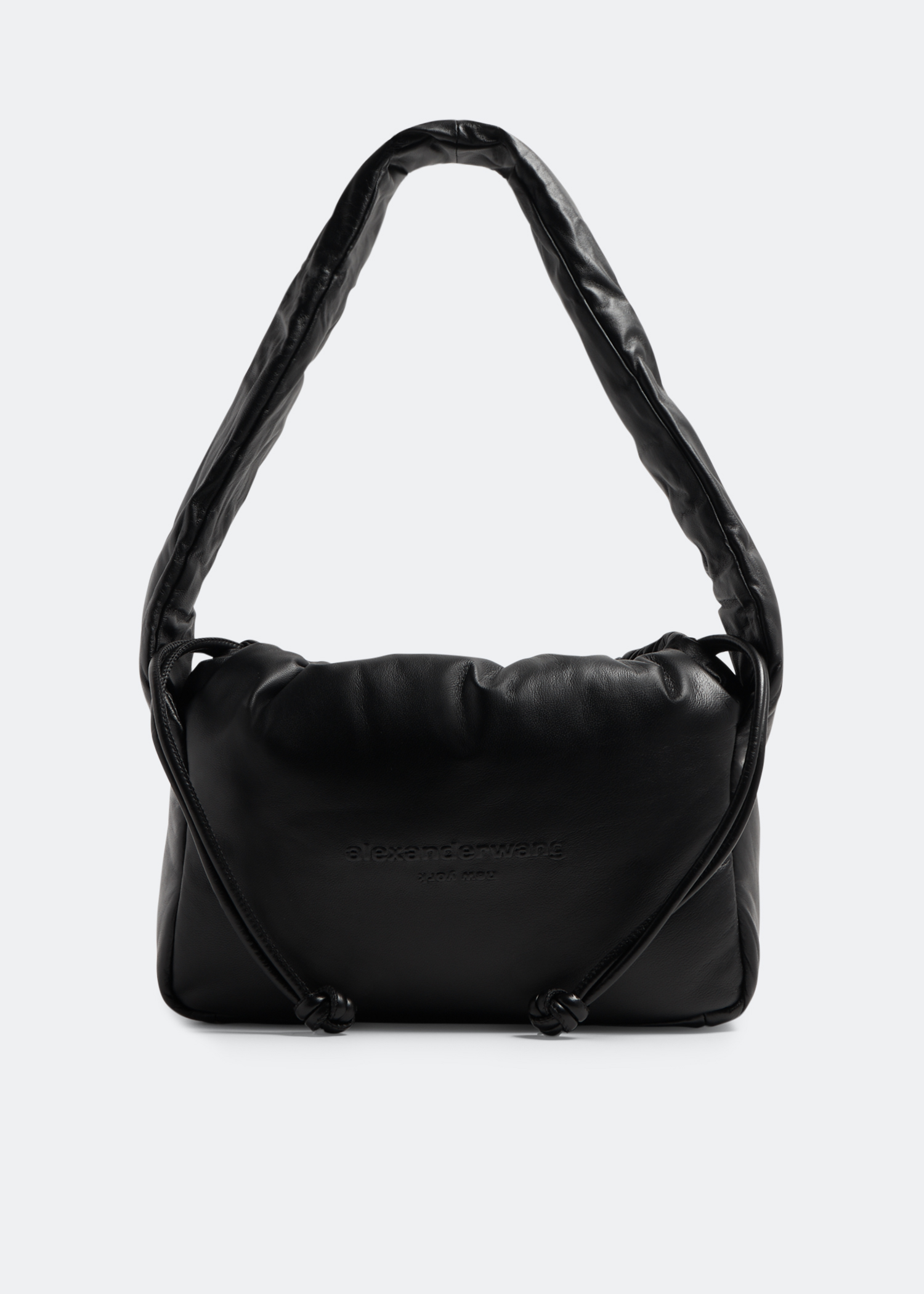 

Ryan puff small bag, Black