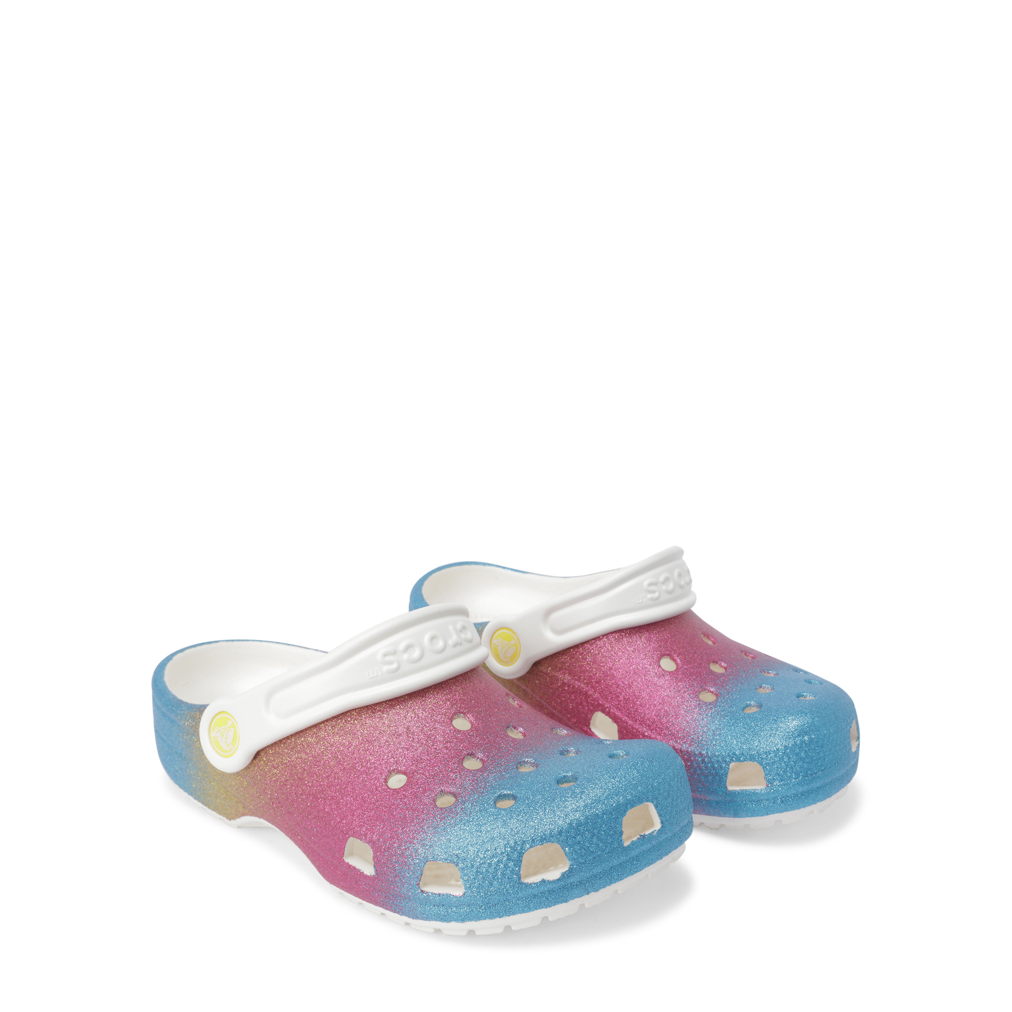 

Ombre Glitter clogs, Multi-coloured