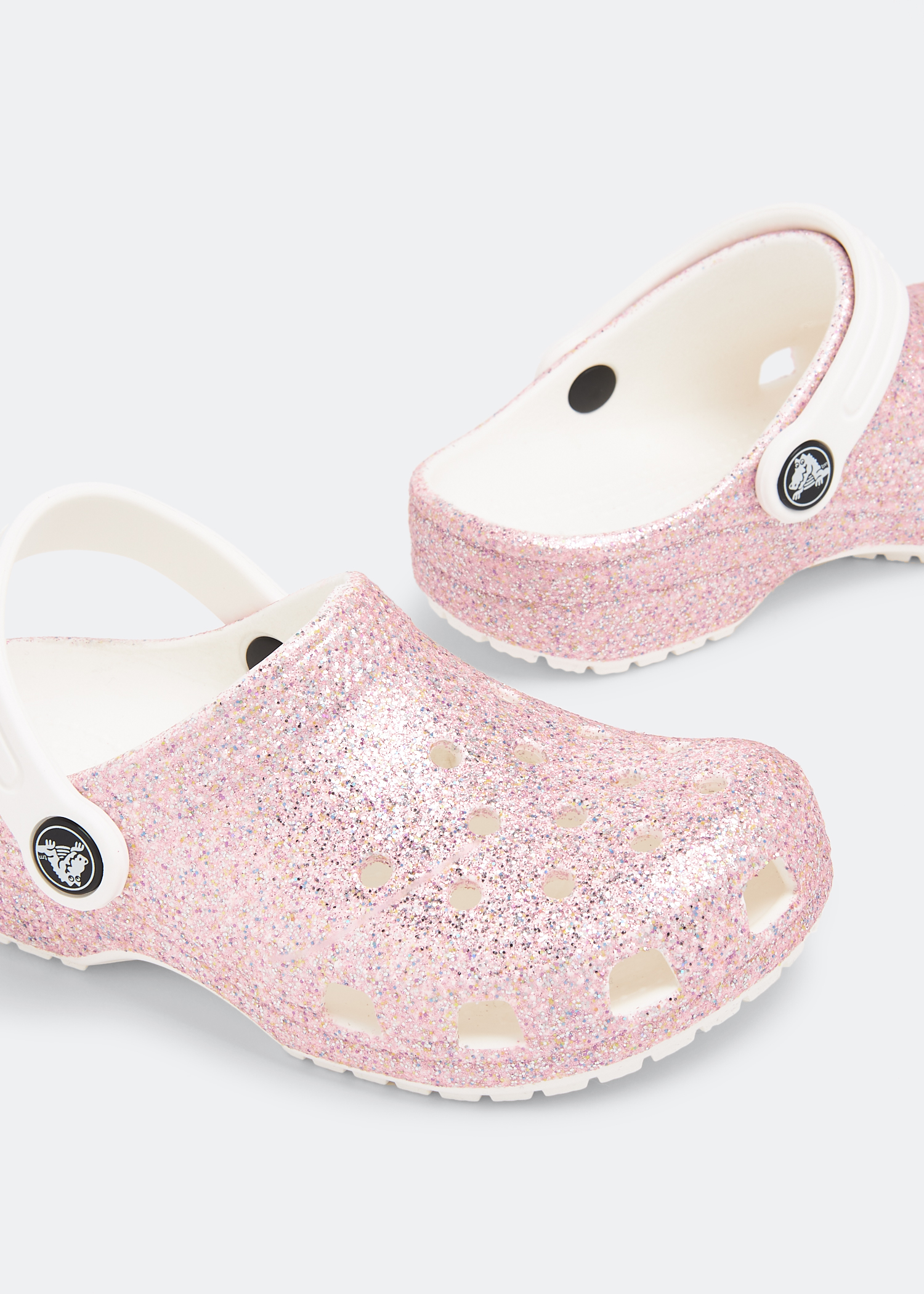 

Classic glitter clogs, Pink